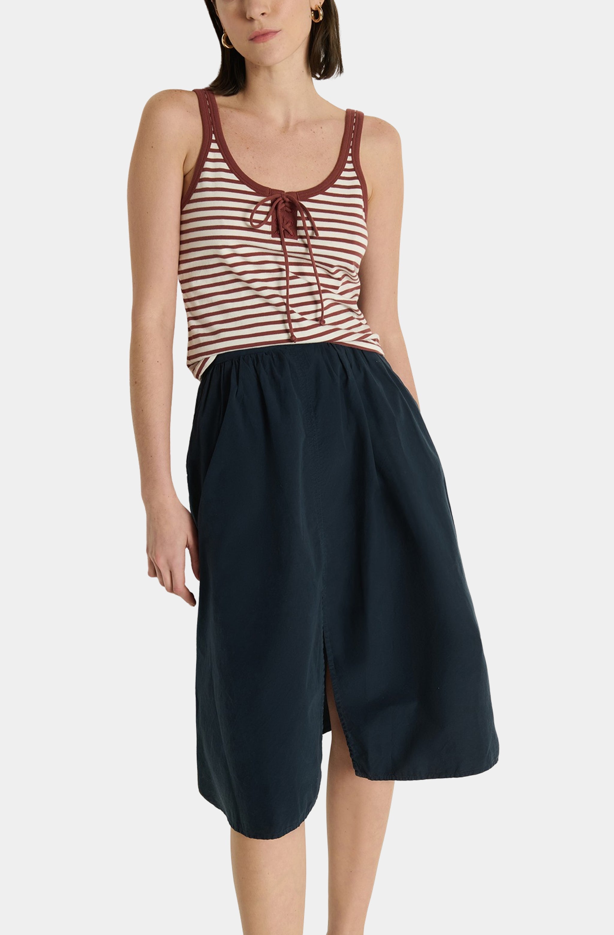 Jil Lace Up Tank