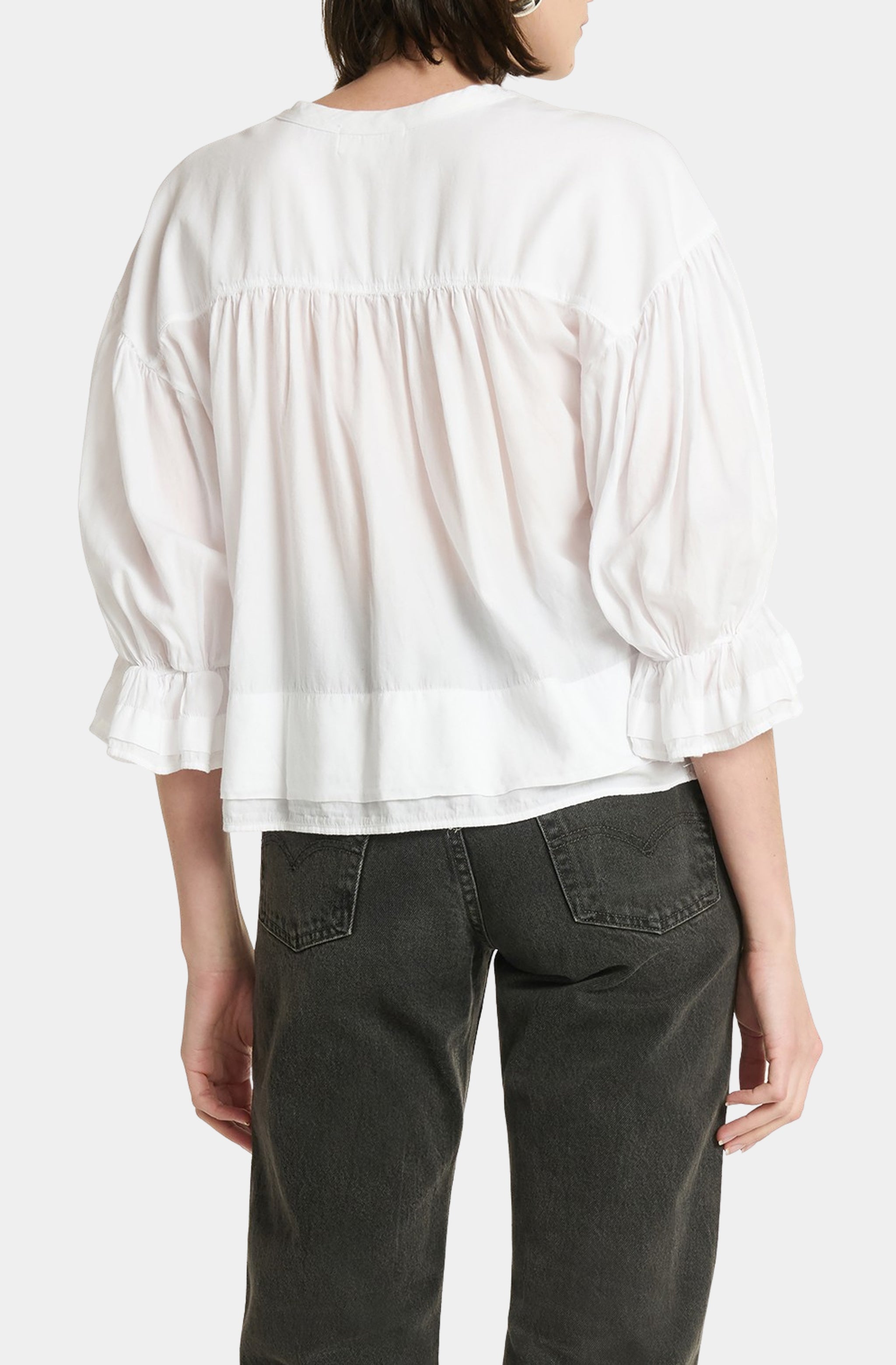 Scarlet Pintuck Blouse