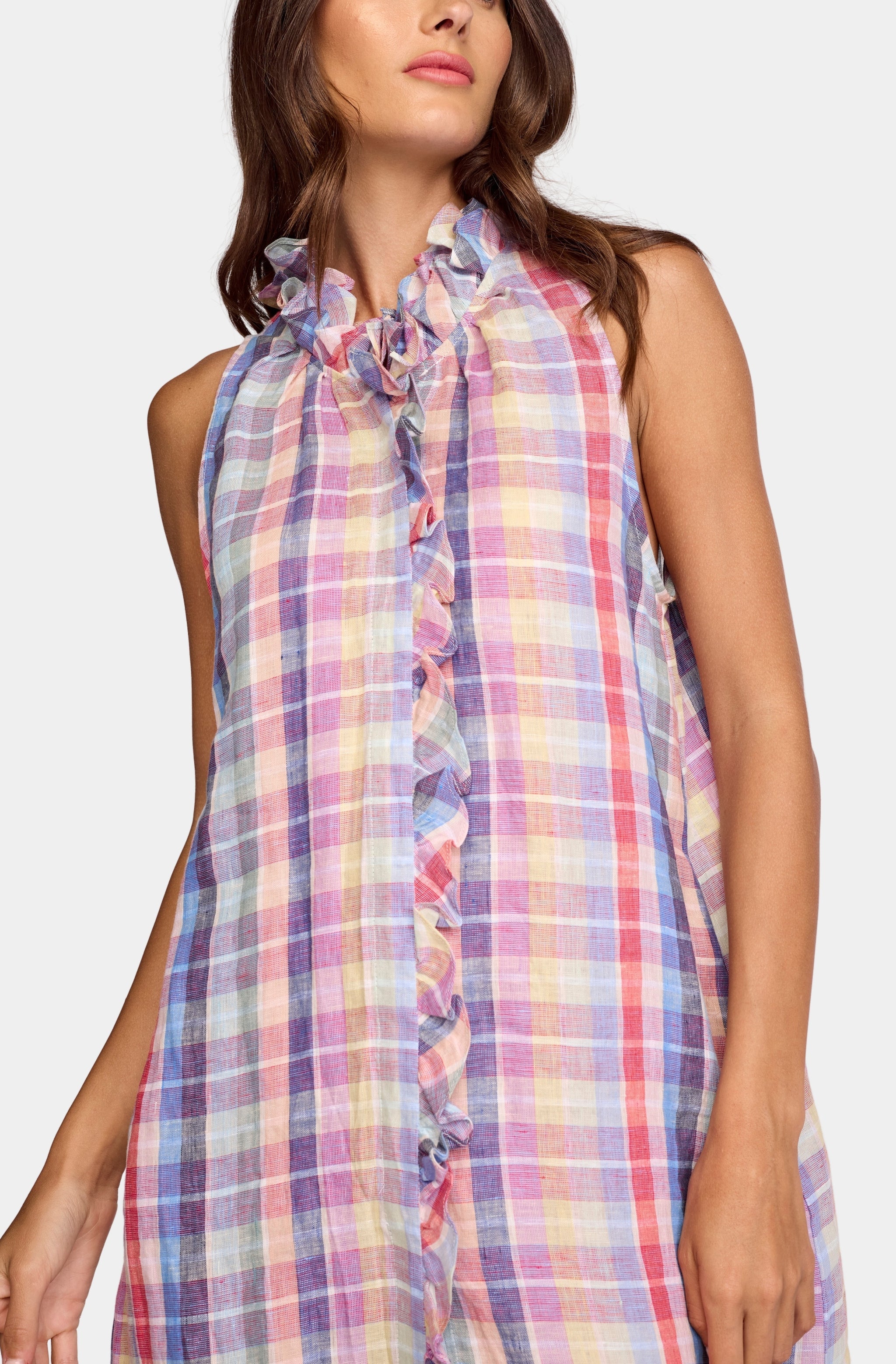 Plaid Gaelle Dress