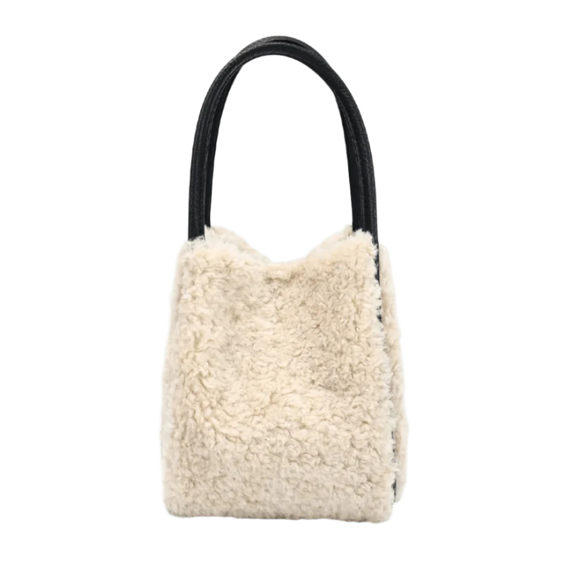 Hollace Shearling Mini Tote