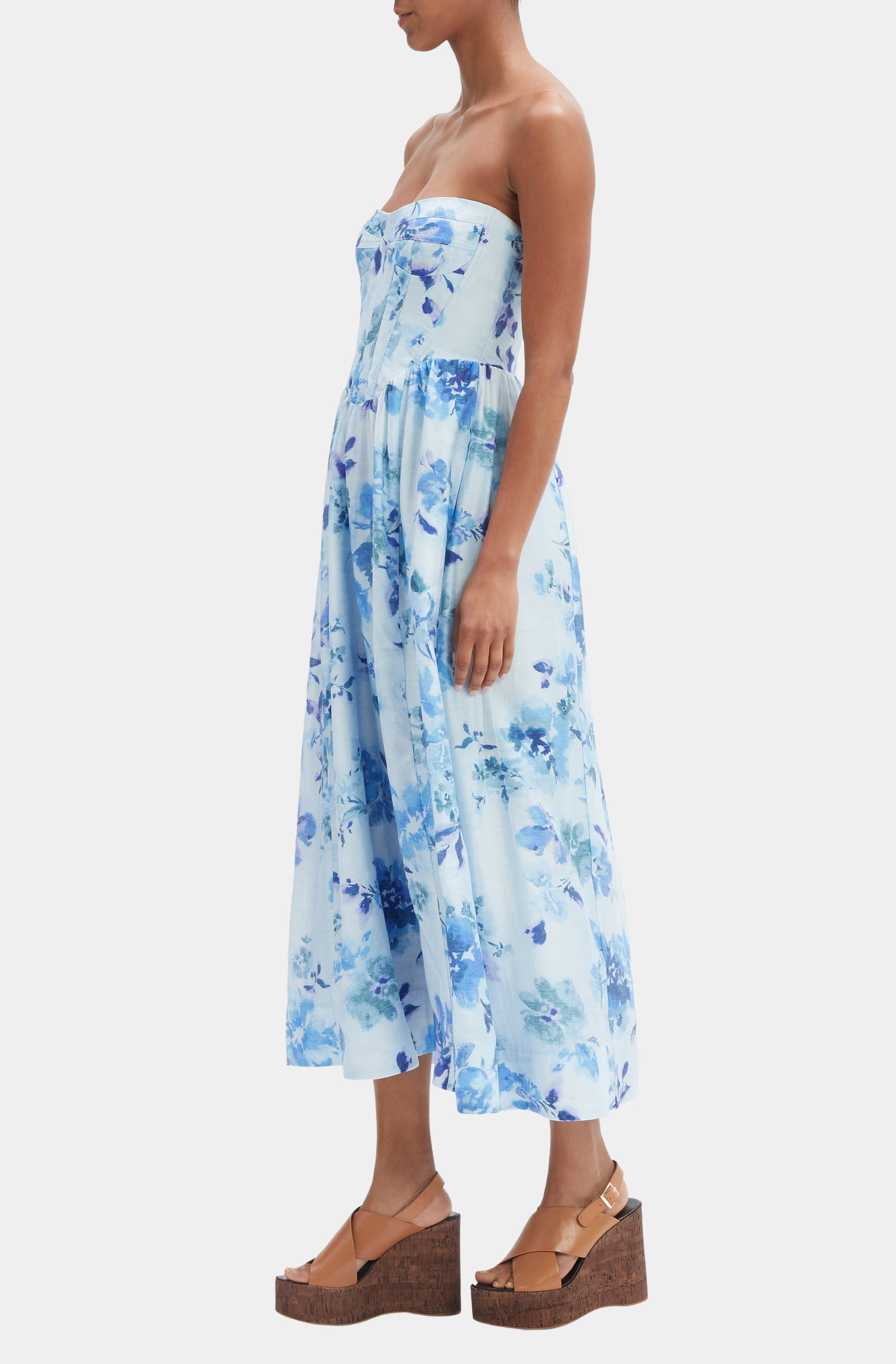 Lola Corset Midi Dress – Hemline Nashville