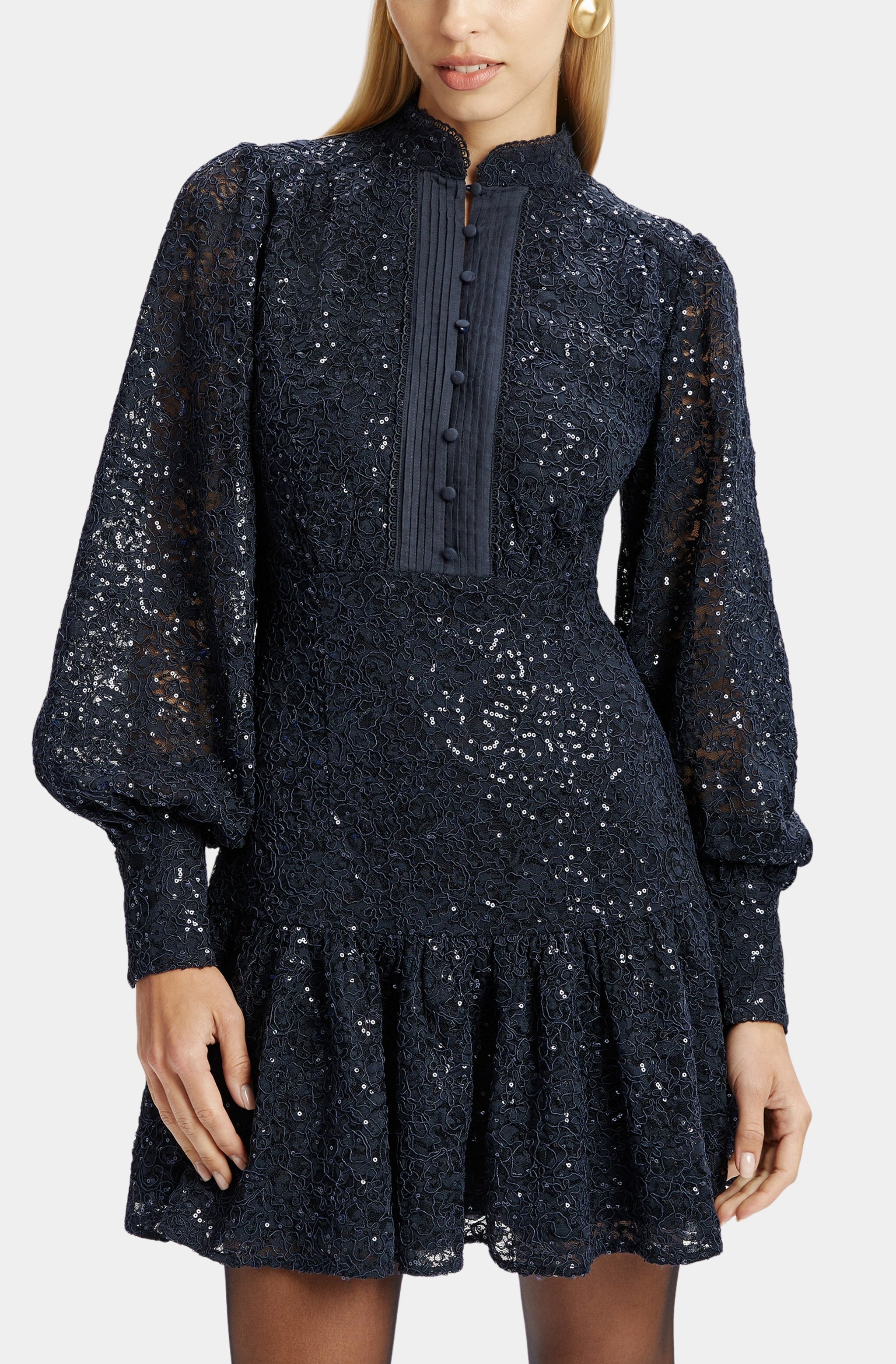knee length dresses for ladies Remy Lace Mini Dress – Hemline Nashville