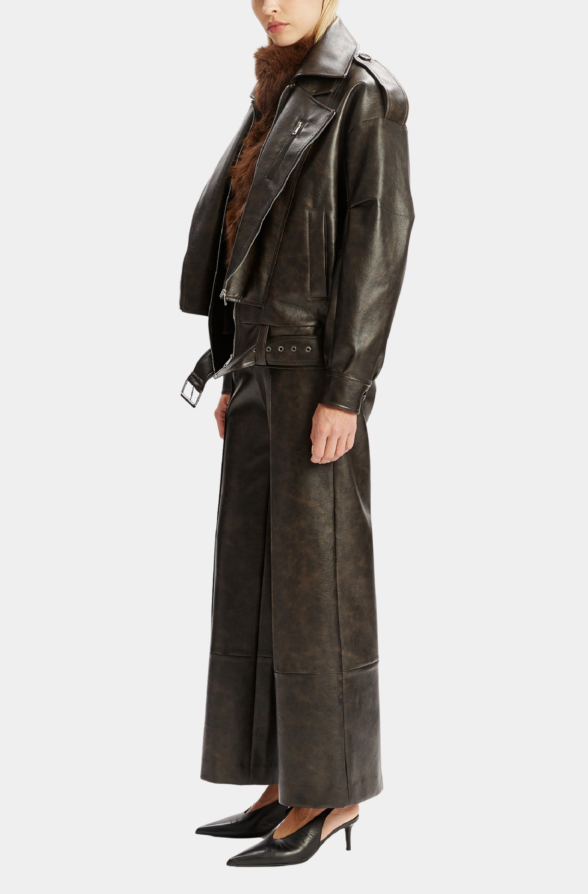 Marlowe Vegan Leather Pant