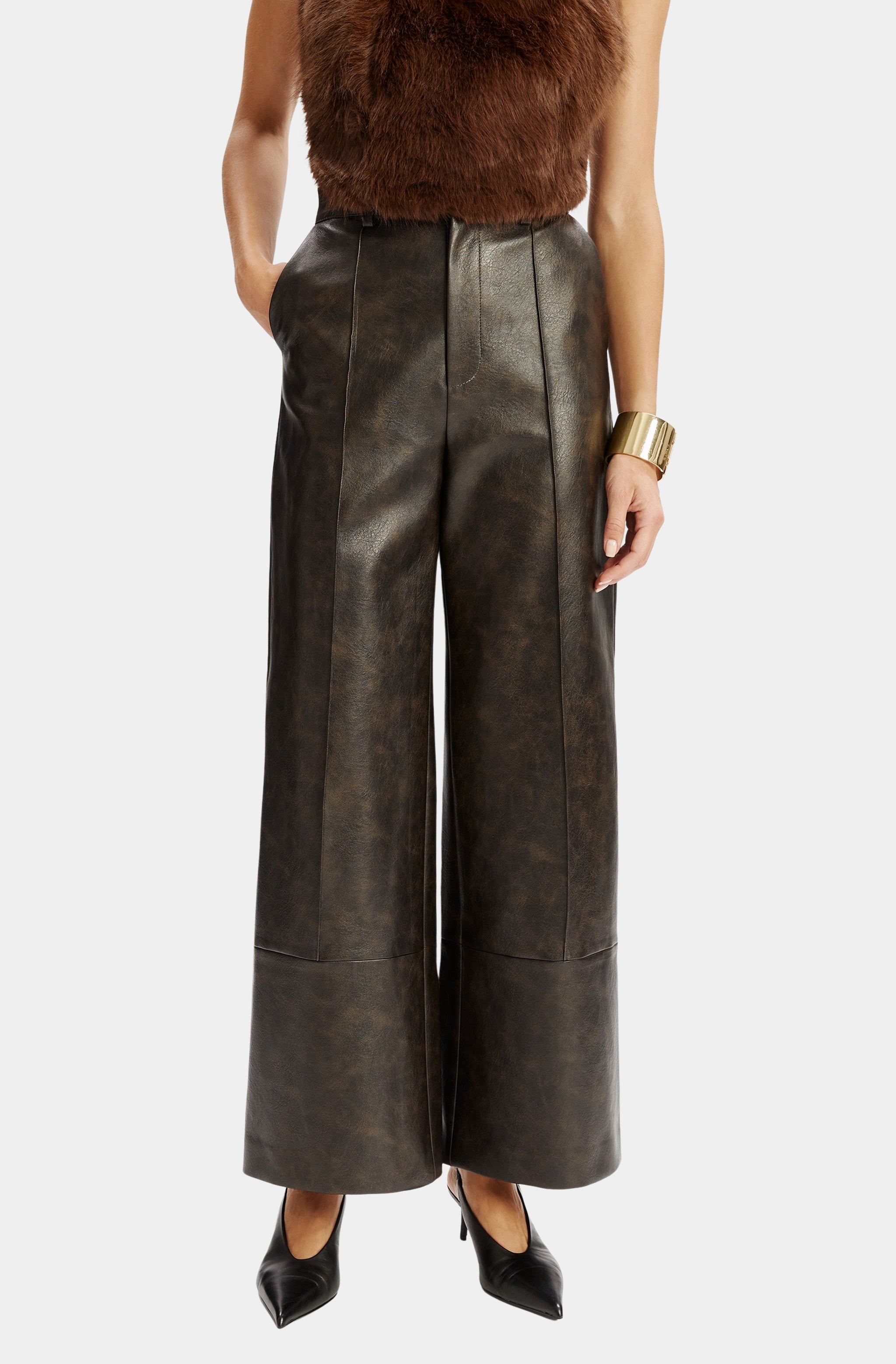 Marlowe Vegan Leather Pant
