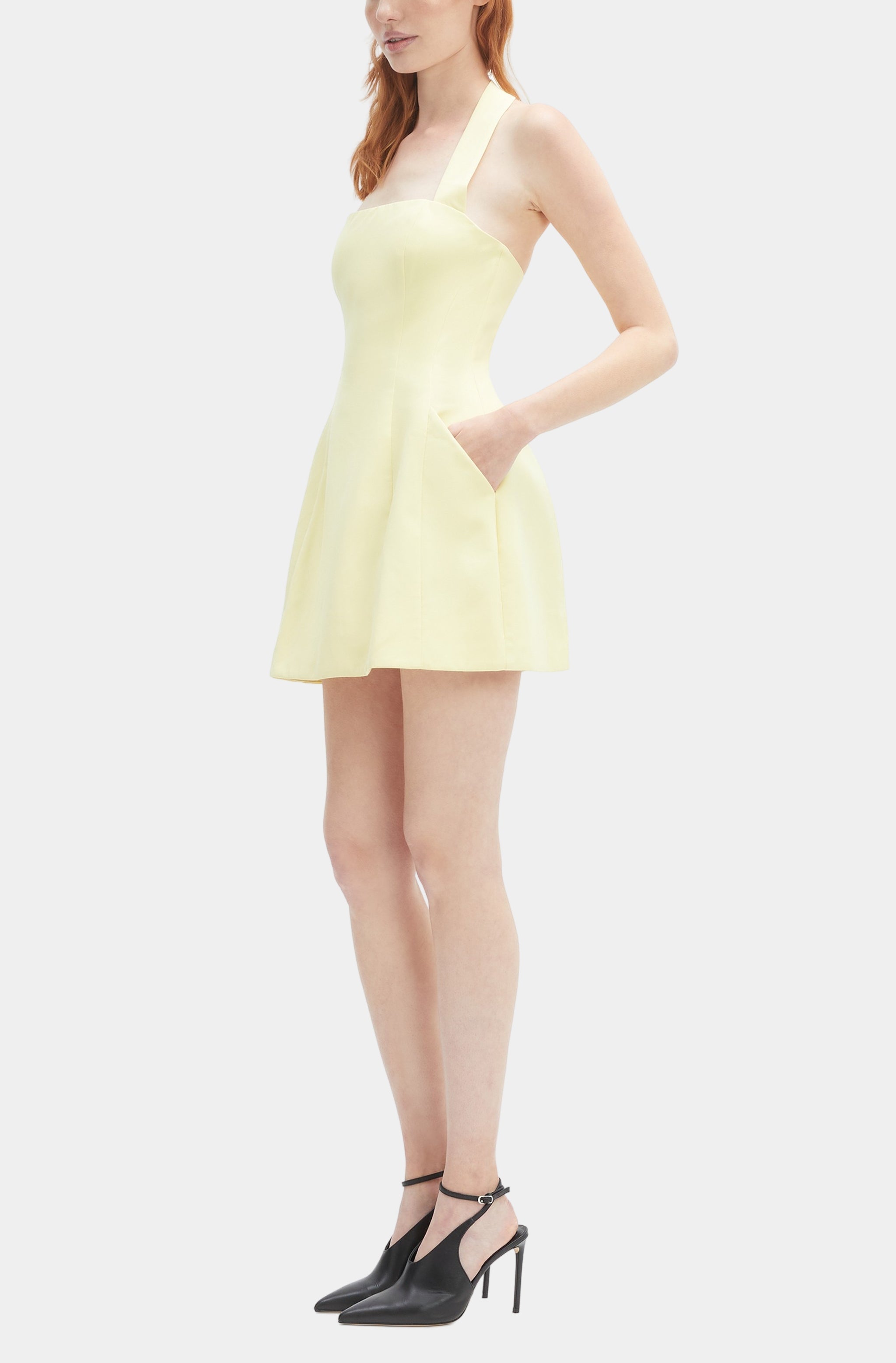 Nevelle Hourglass Halter Dress