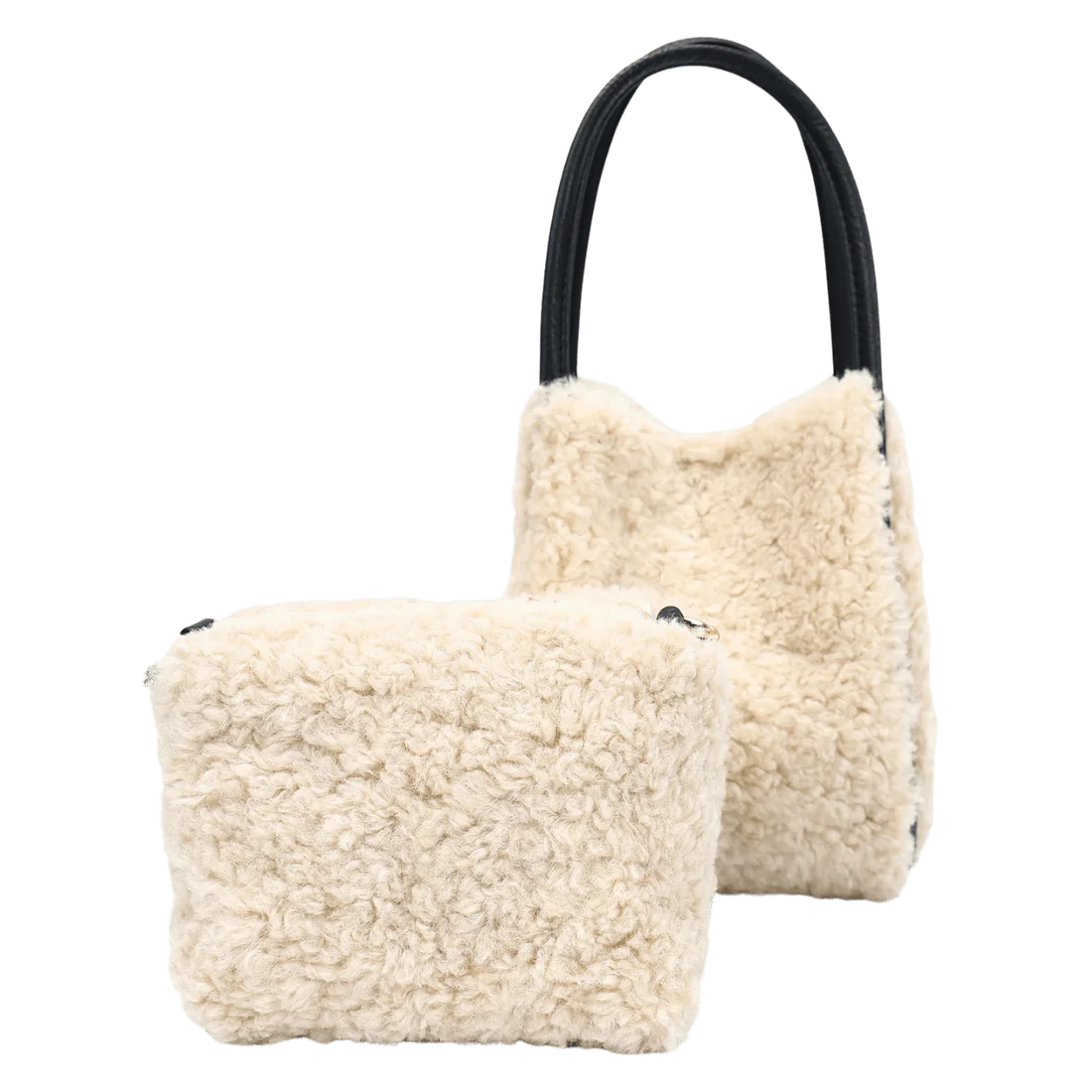 Hollace Shearling Mini Tote