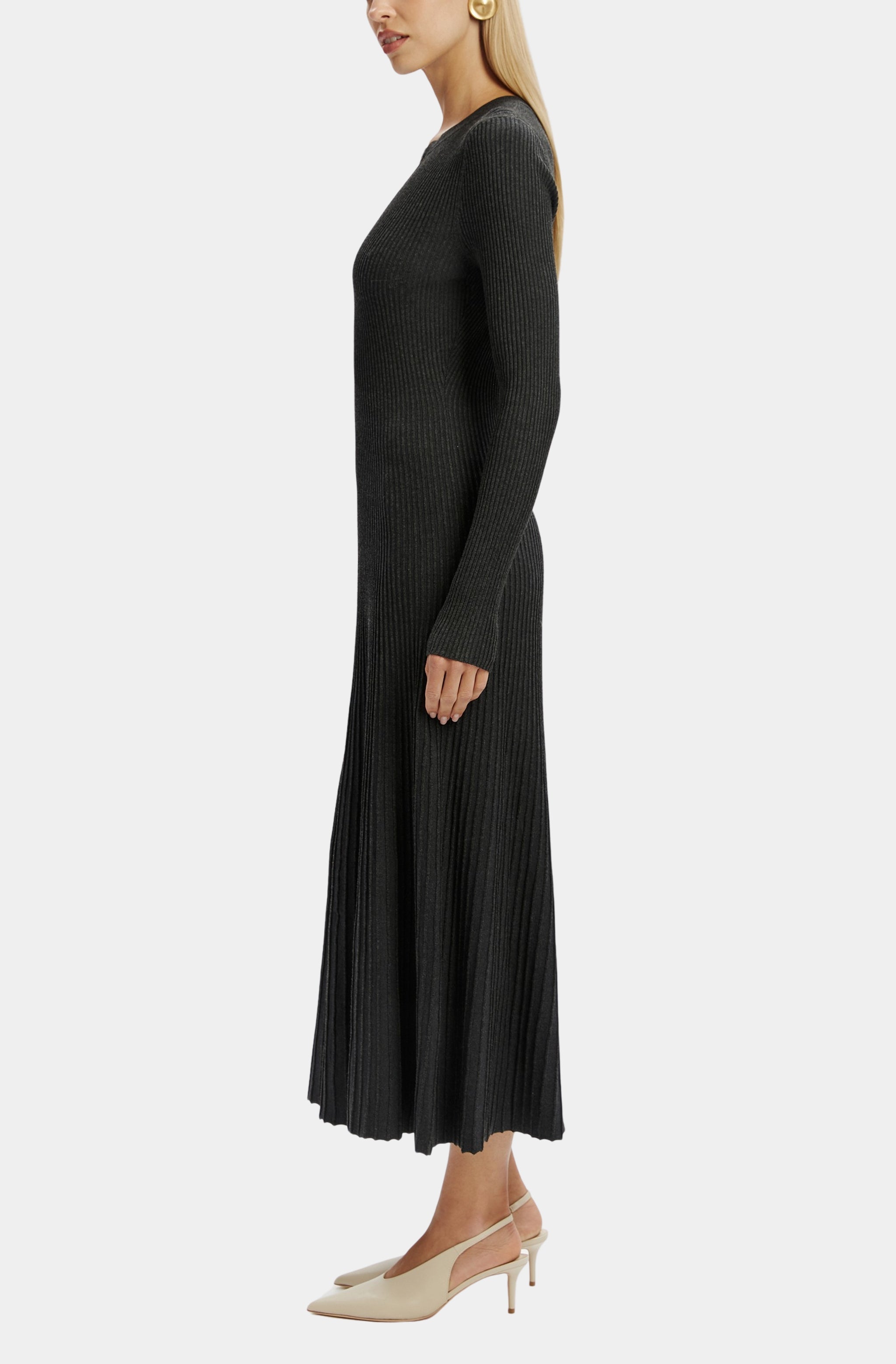 Hattie Knit Midi Dress