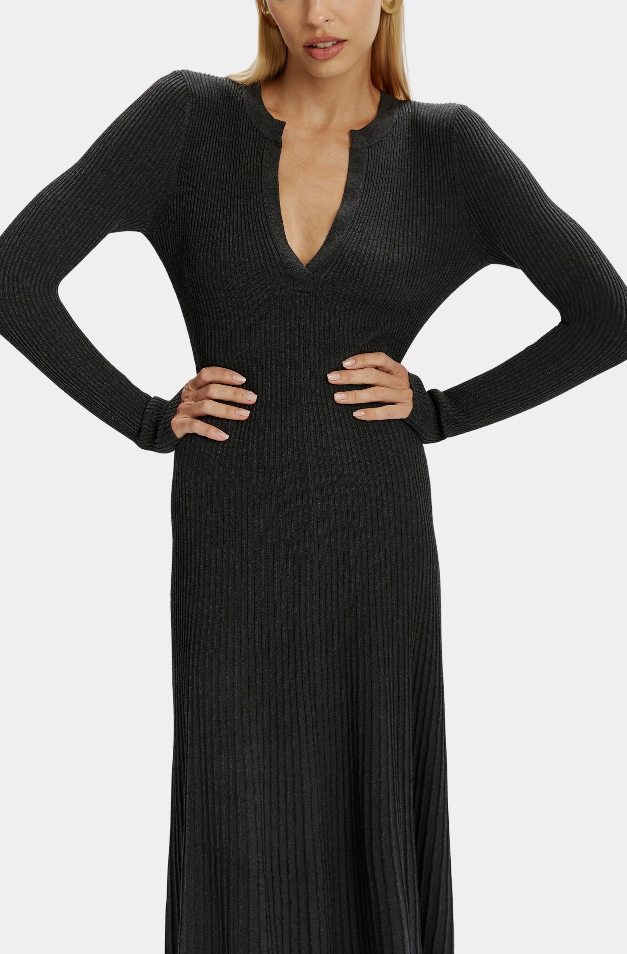 Hattie Knit Midi Dress