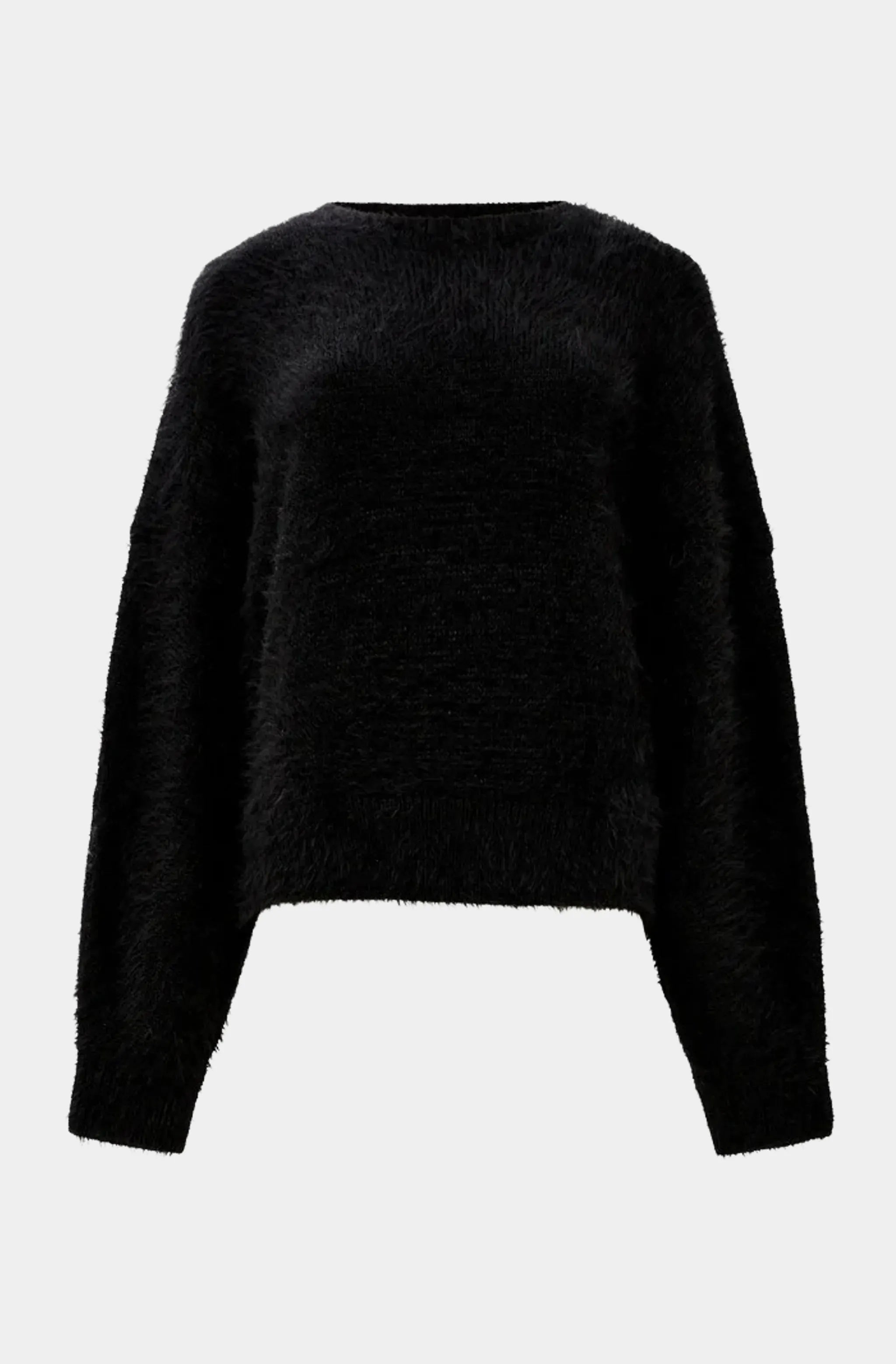 Meena Fluffy Boat Neck Jumper