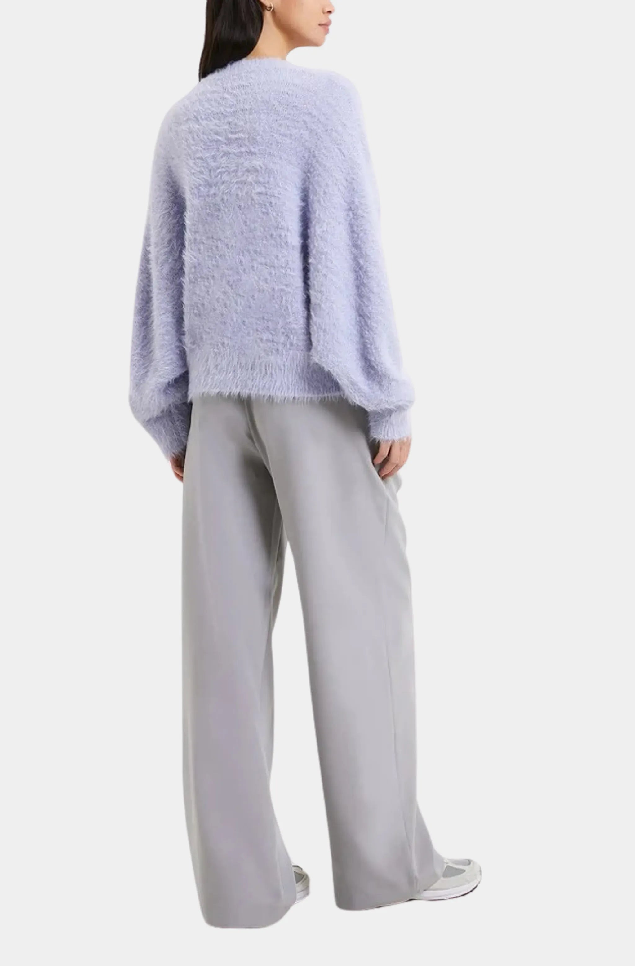 Meena Fluffy Boat Neck Jumper