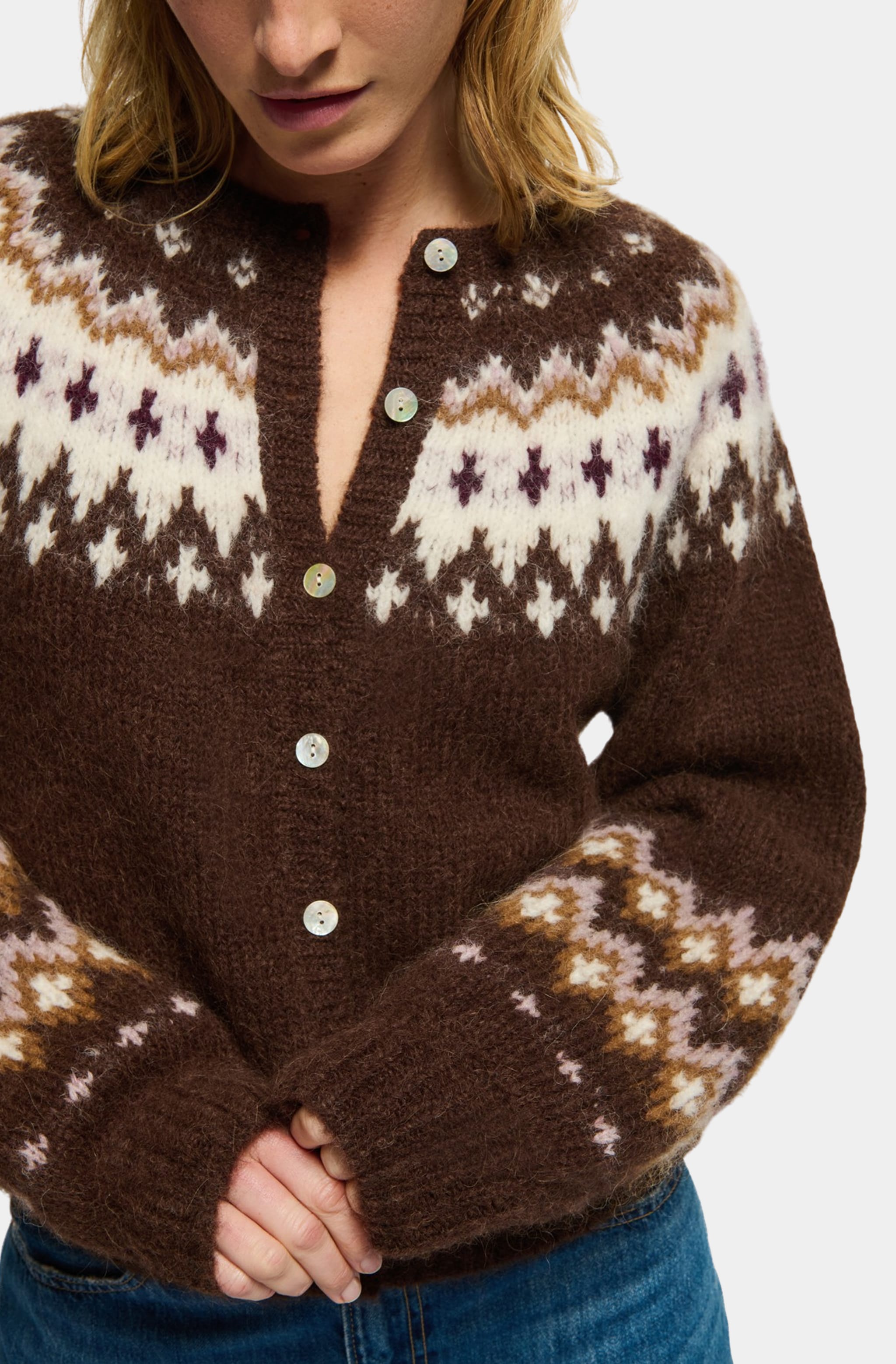 Lula Fair Isle Cardi