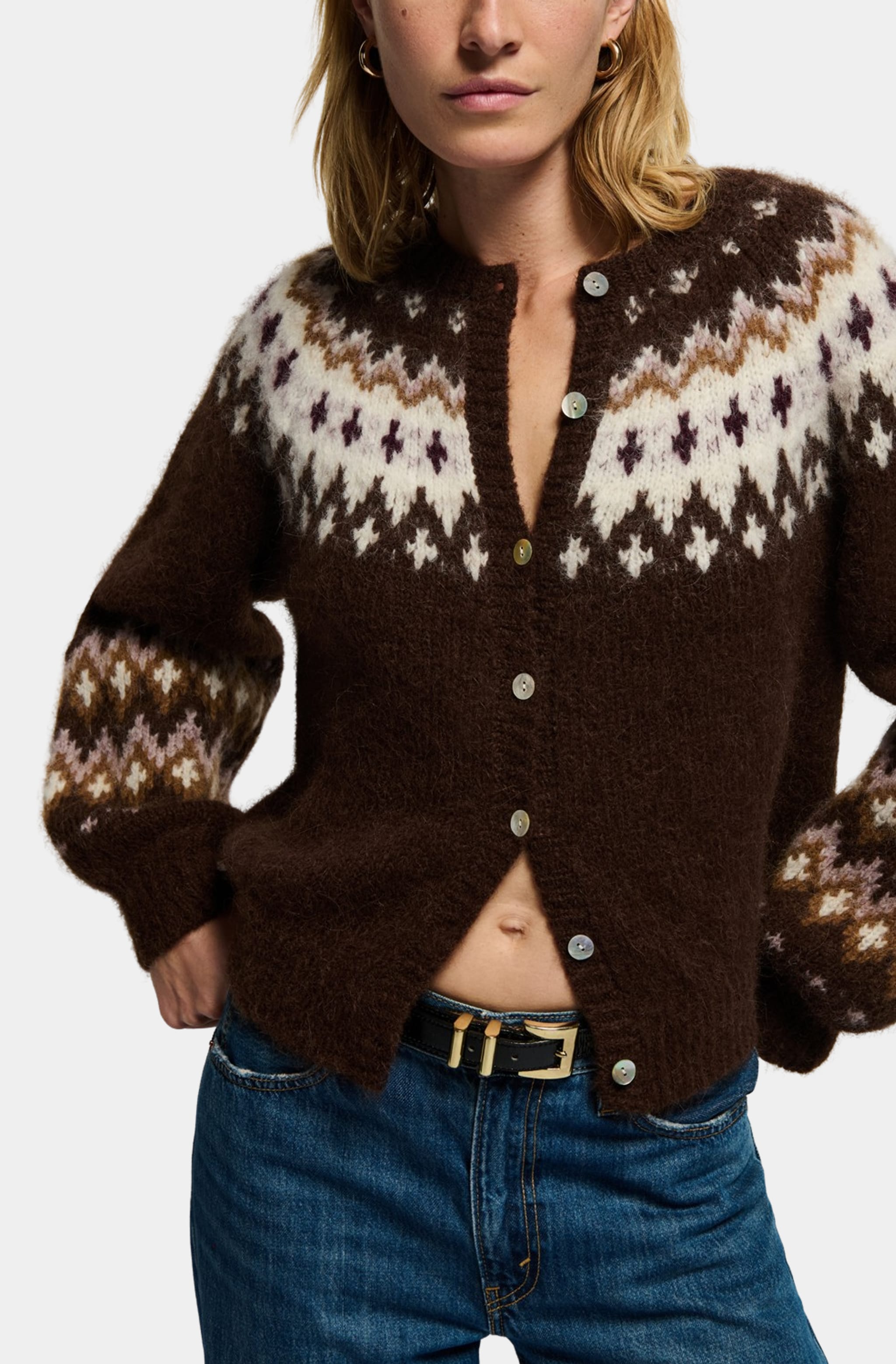 Lula Fair Isle Cardi