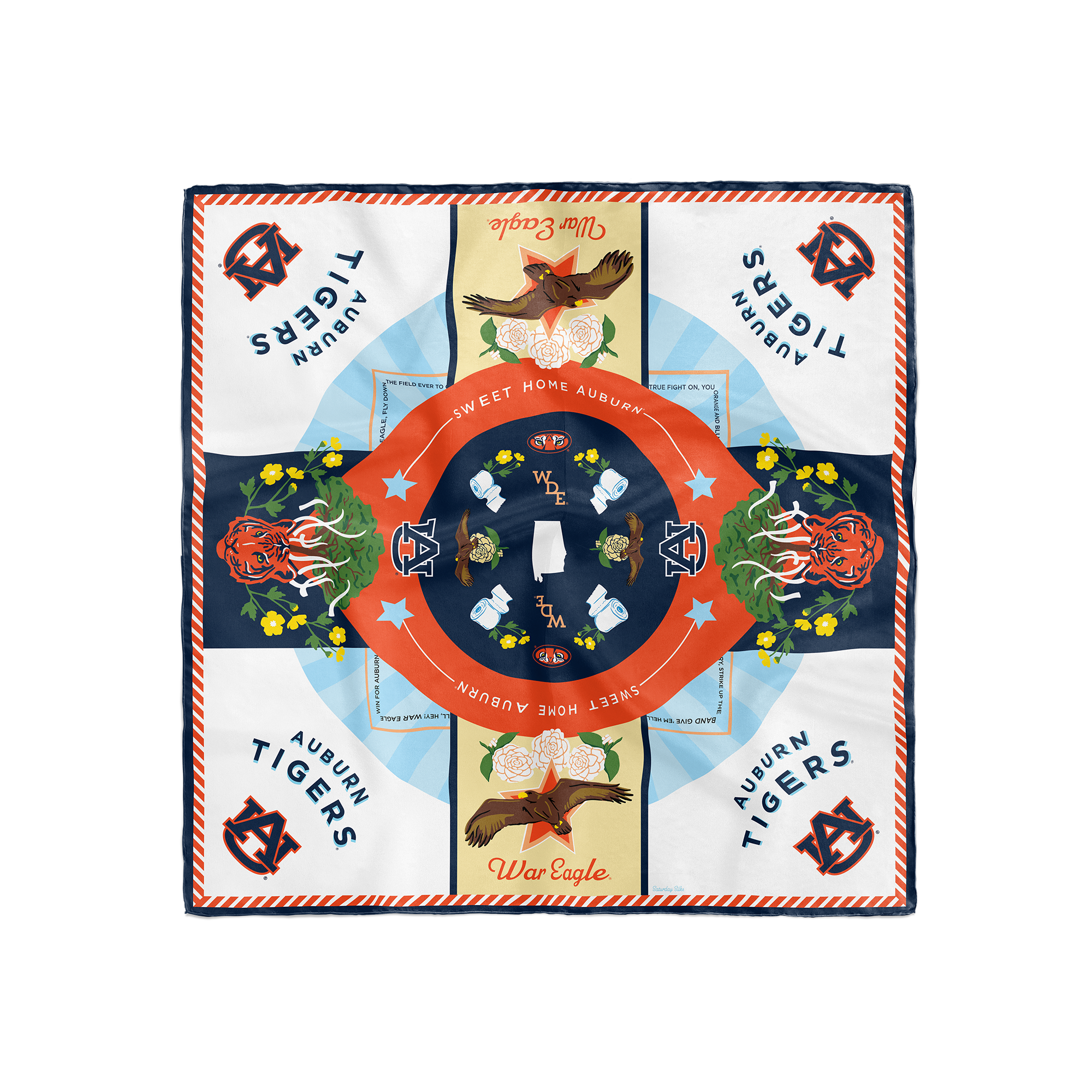 Auburn Tigers Saturday Scarf
