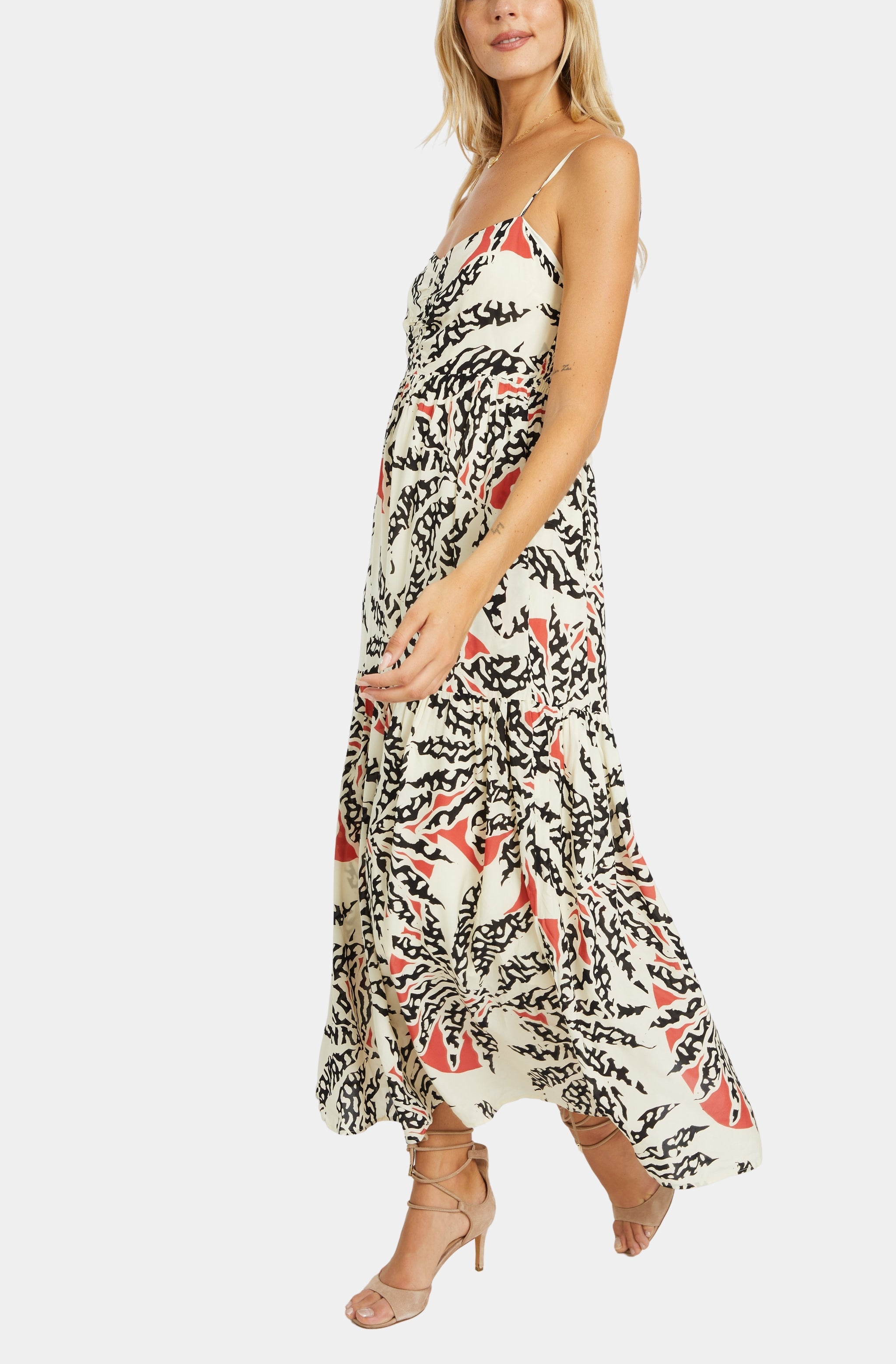 Marigold Camo Canopy Dress