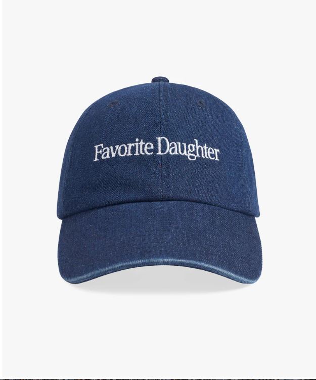 Logo Denim Baseball Cap