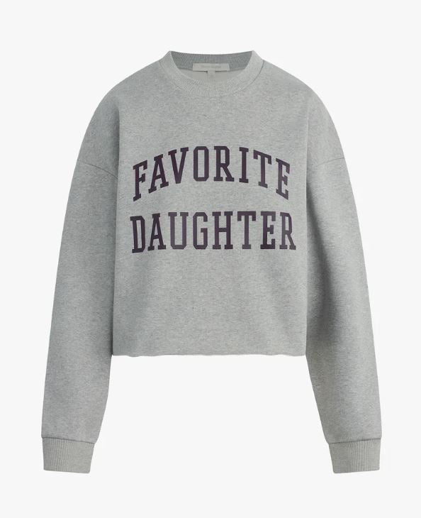 Cropped Collegiate Sweatshirt