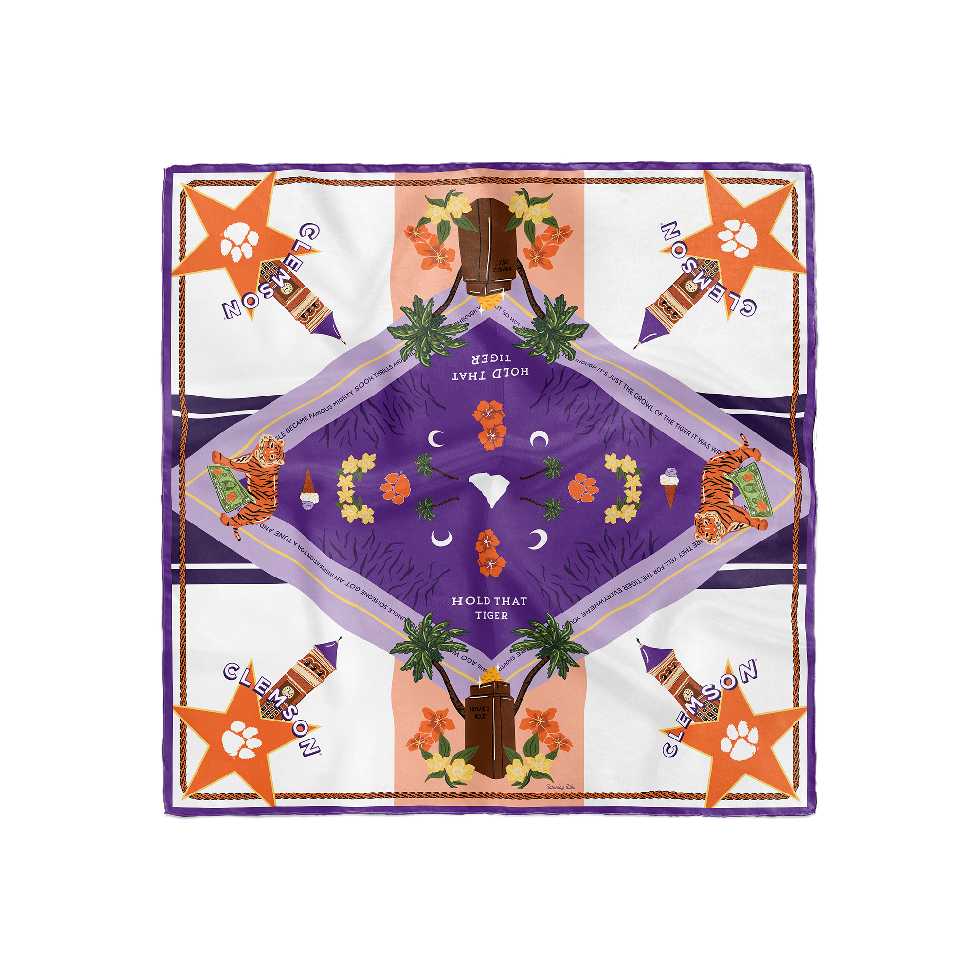 Clemson Saturday Scarf