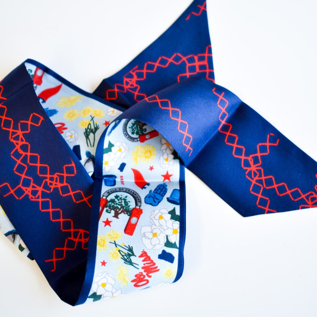 Ole Miss Twilly Scarf