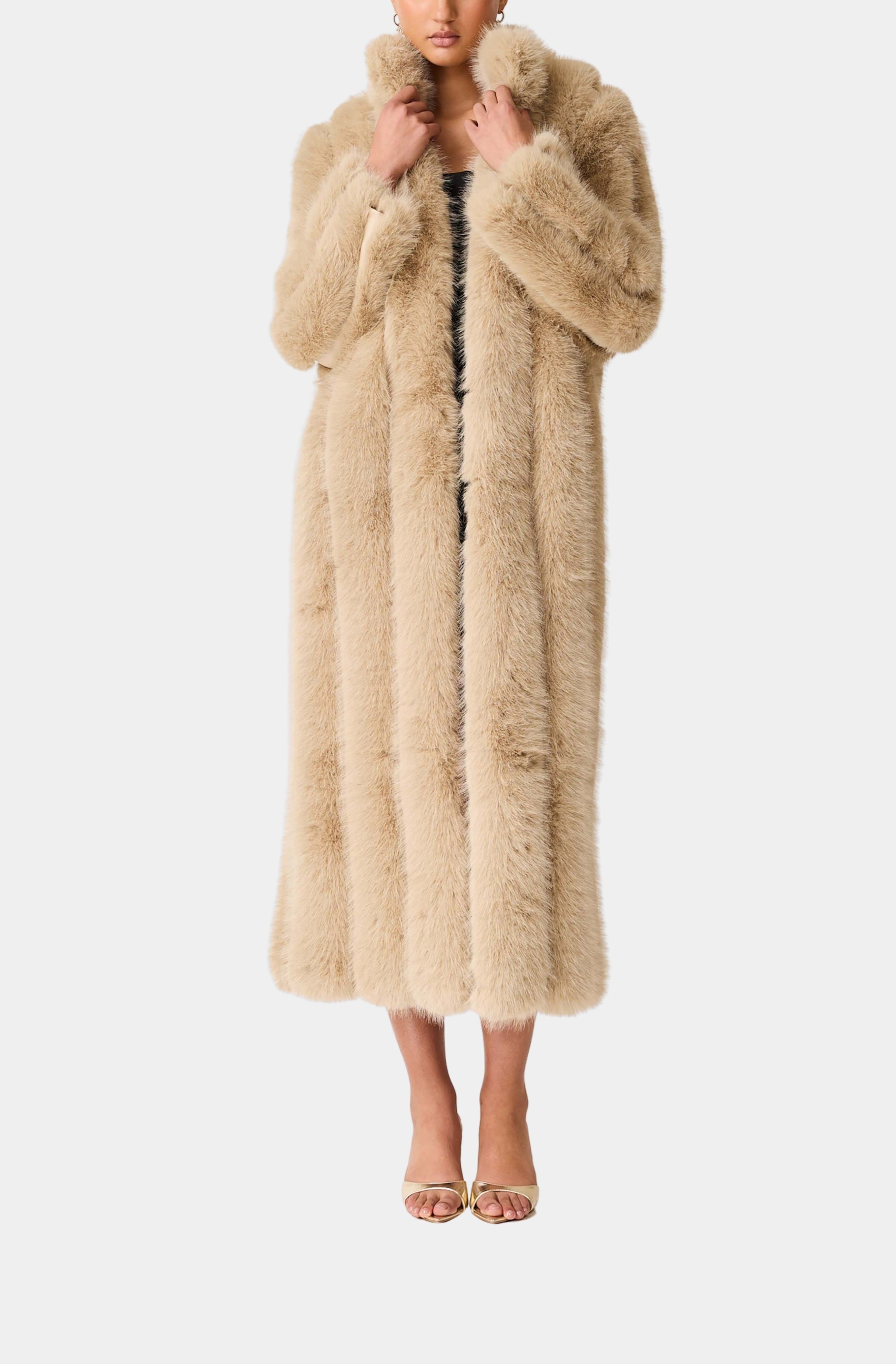 Lux Faux Fur Coat