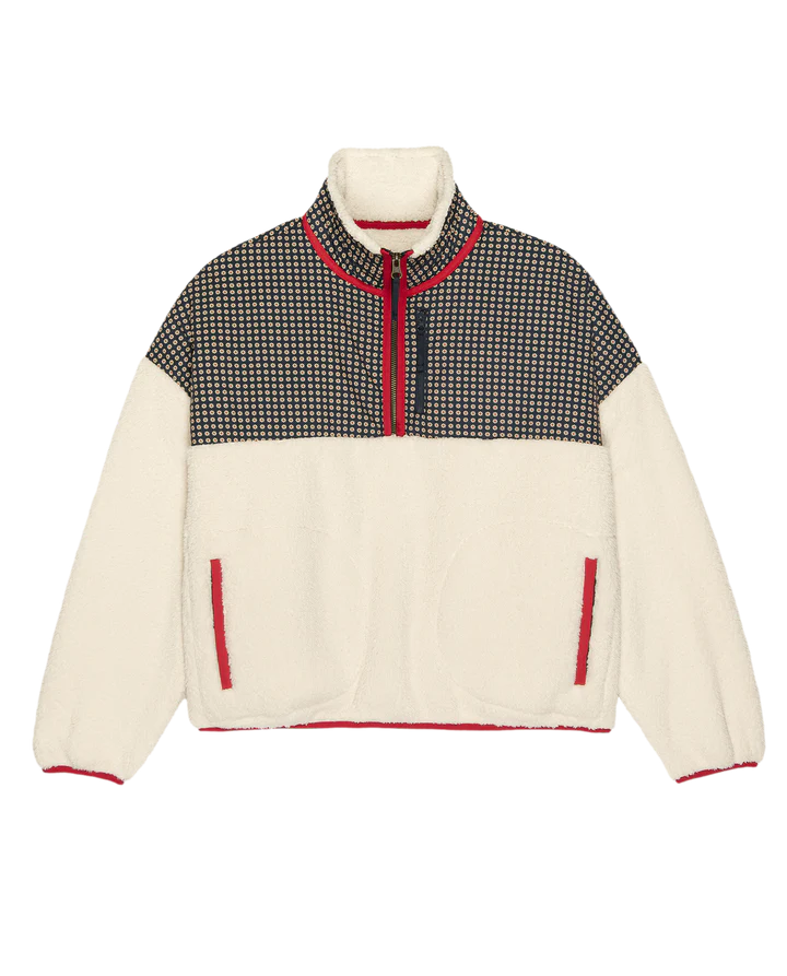 PRE-ORDER The Print-Mix Plush Terrain Half-Zip
