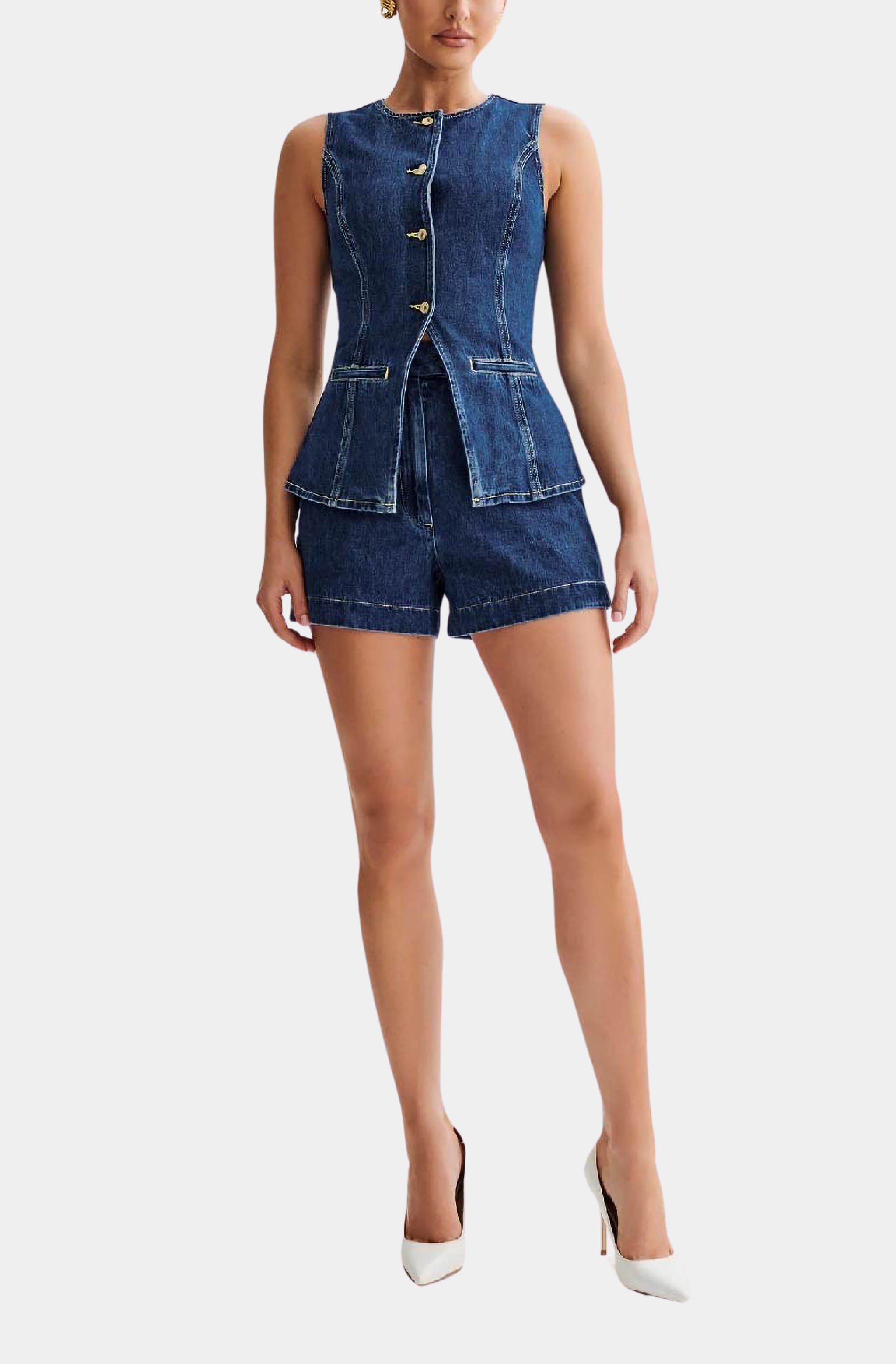 Addison Denim Set