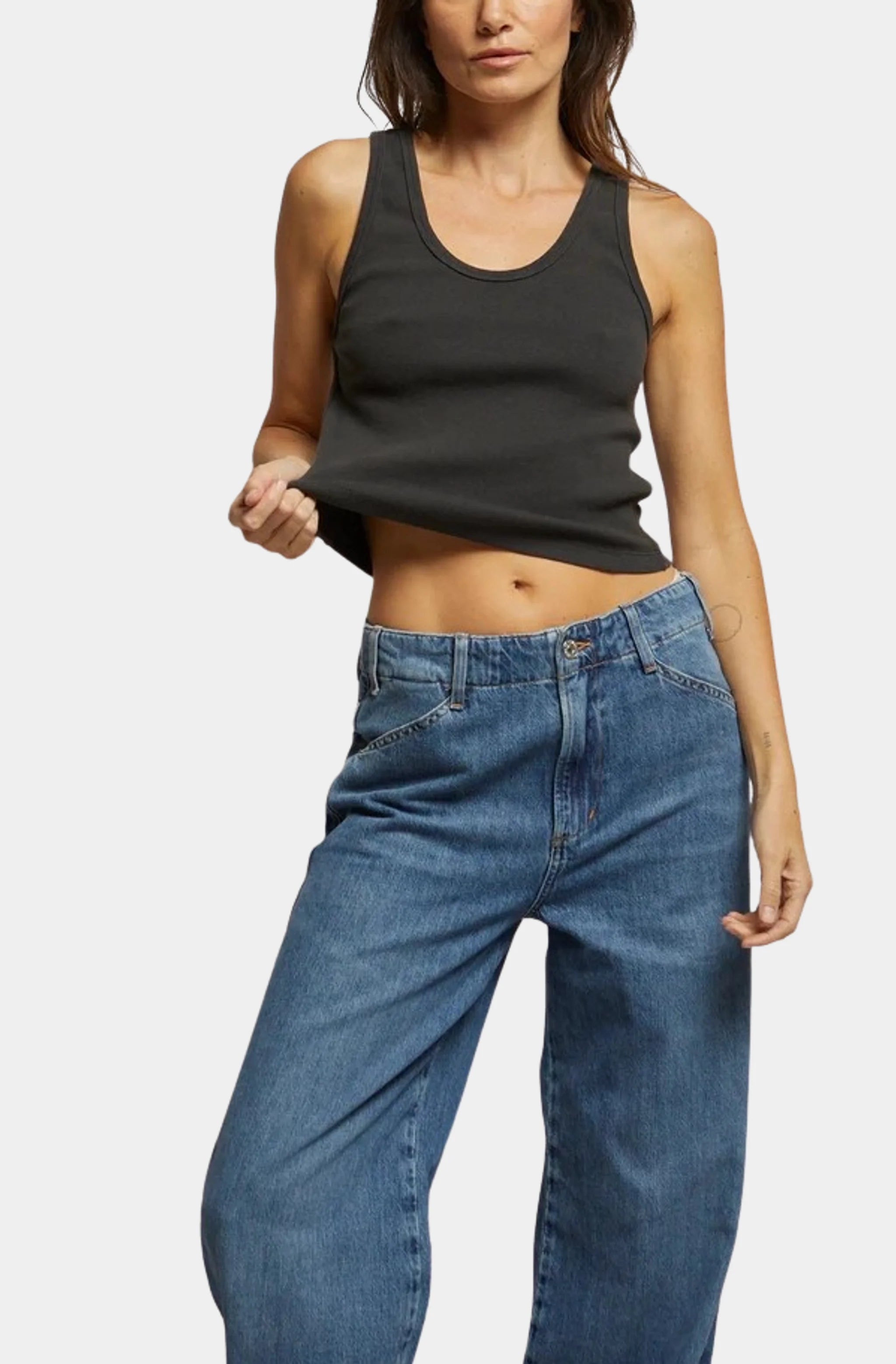 Blondie Rib Bra Friendly Tank