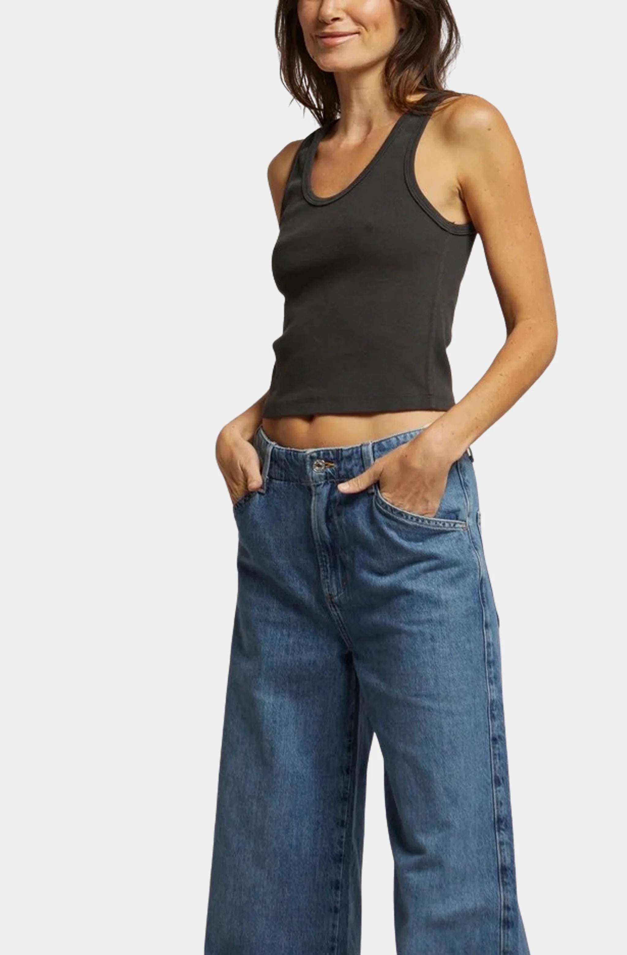Blondie Rib Bra Friendly Tank
