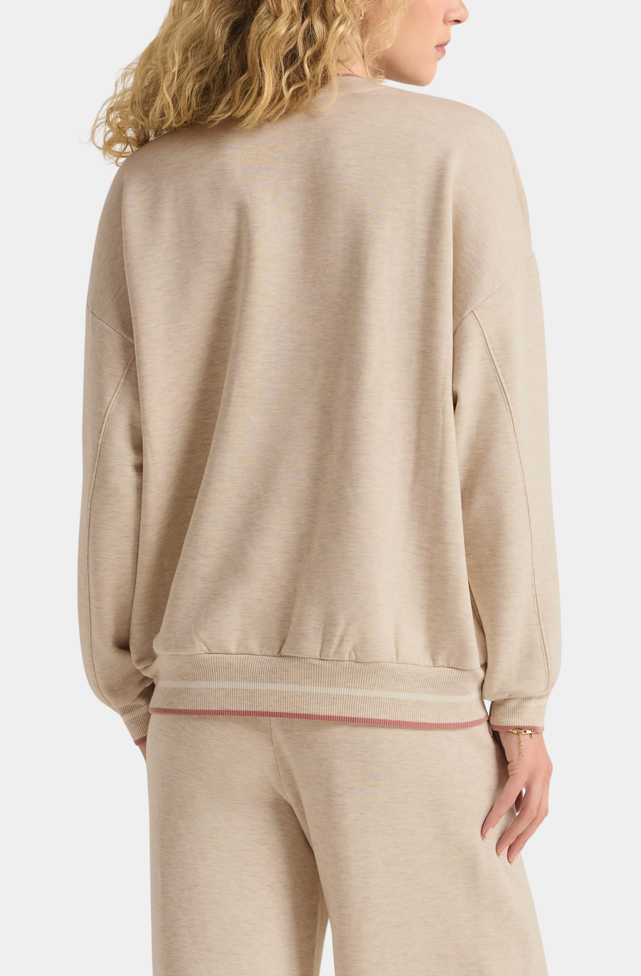 Homebody V-Neck Long Sleeve Top