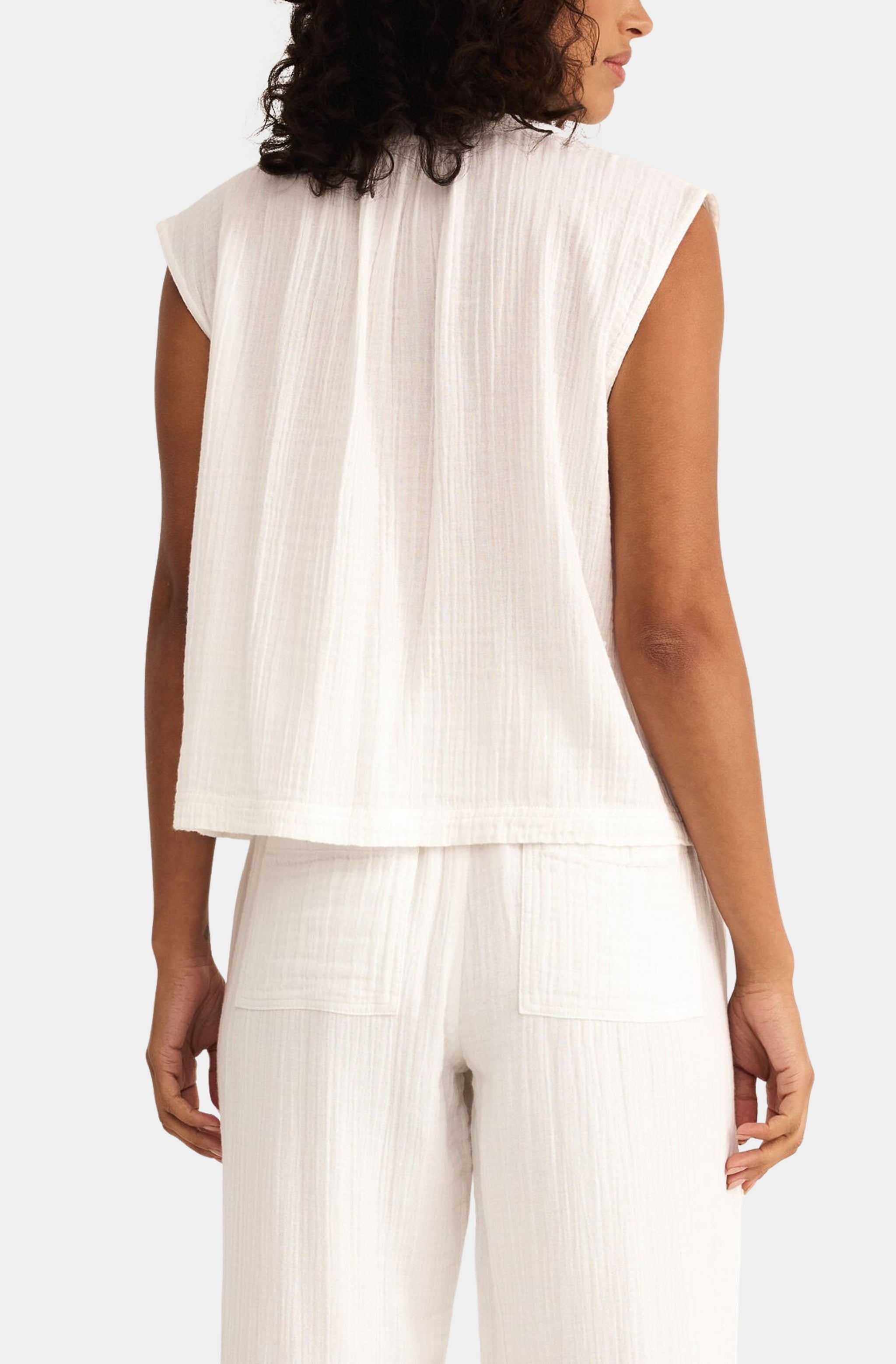 Cliffside V-Neck Airy Top