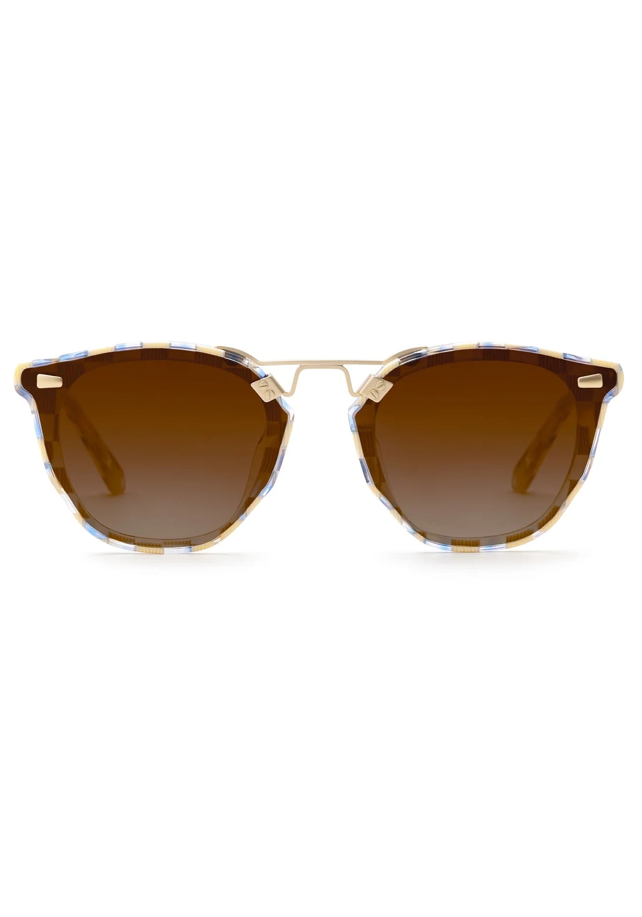 Beau Nylon in 24K Gingham