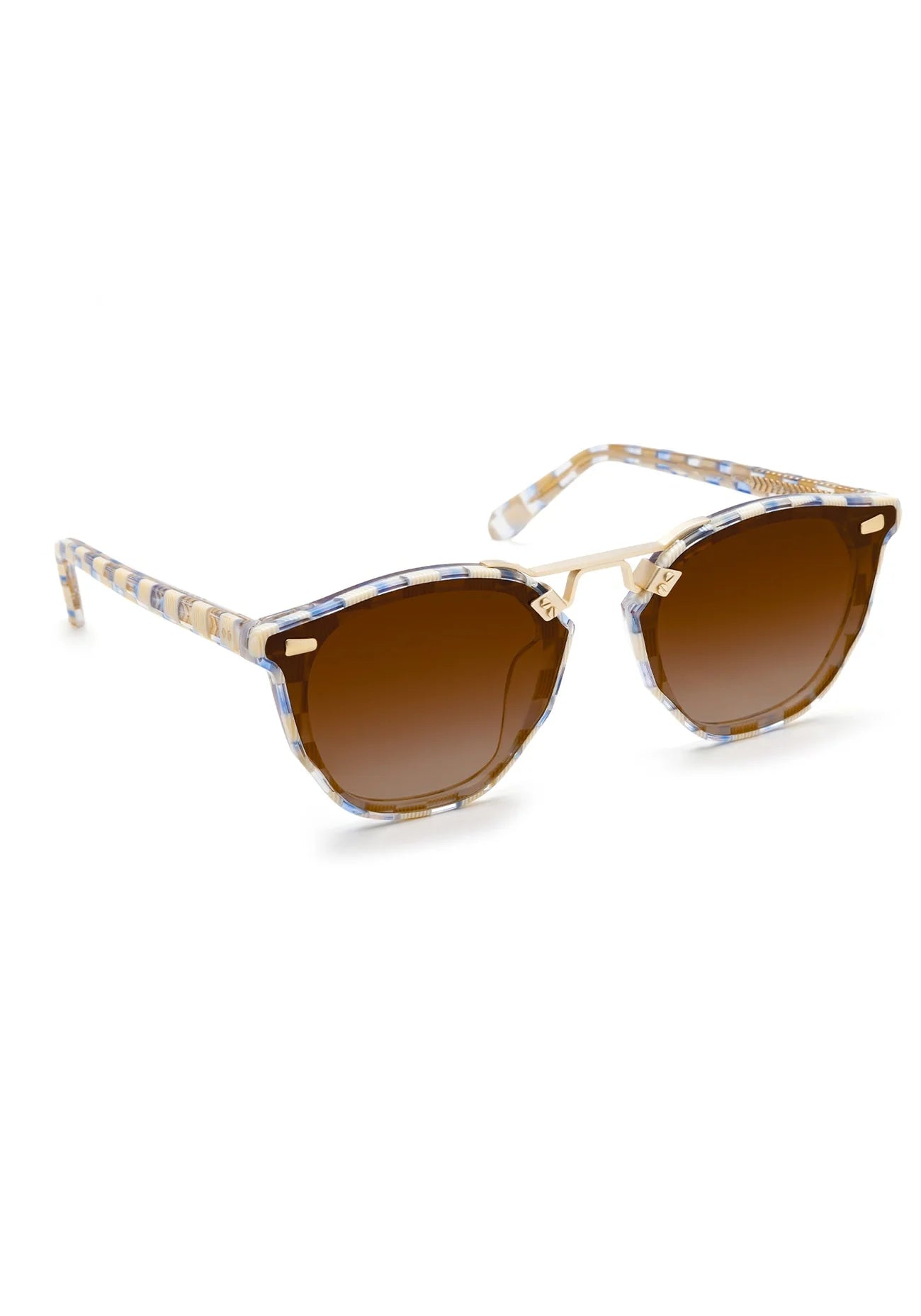 Beau Nylon in 24K Gingham