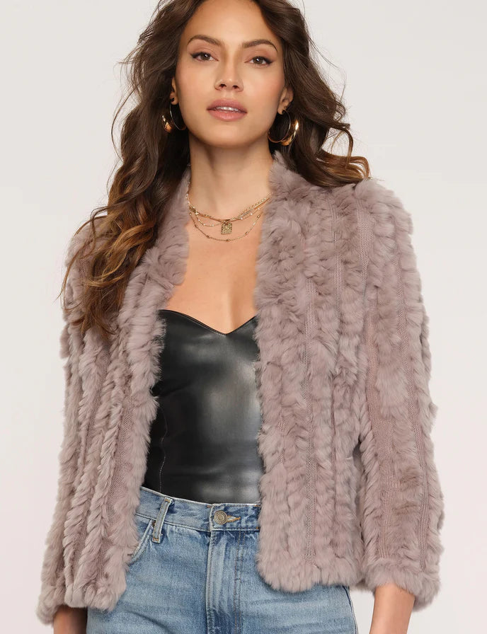 Rosa Jacket in Pewter