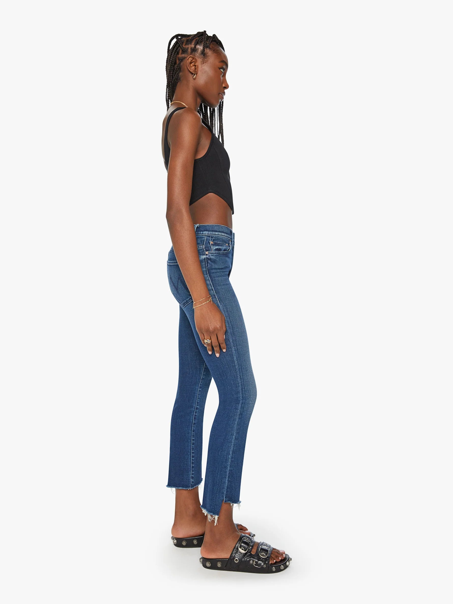 The Insider Crop Step Fray