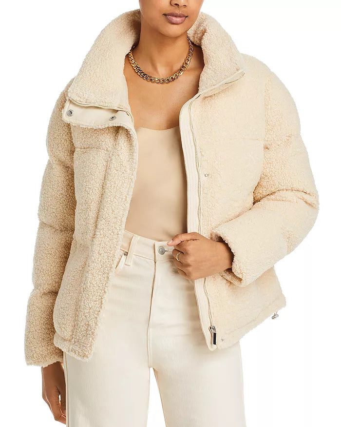 Faux Shearling Coat