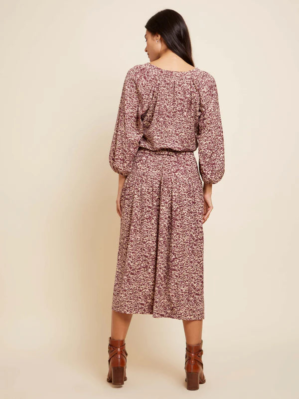 Simona Easy Peasant Dress