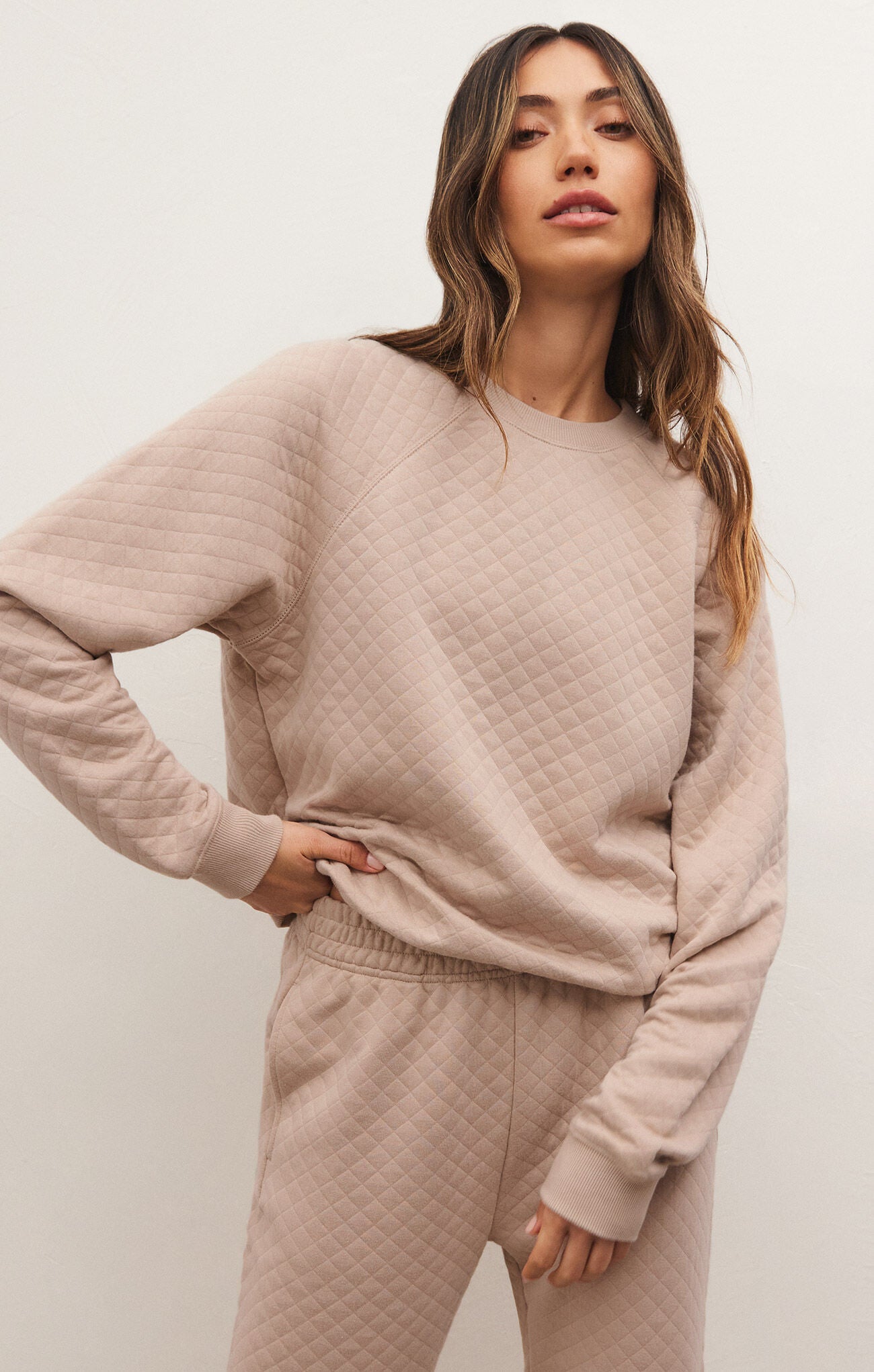 Volt Quilted Sweatshirt