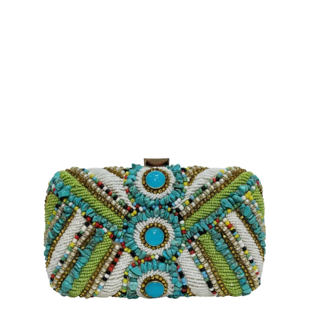 Taos Beaded Clutch
