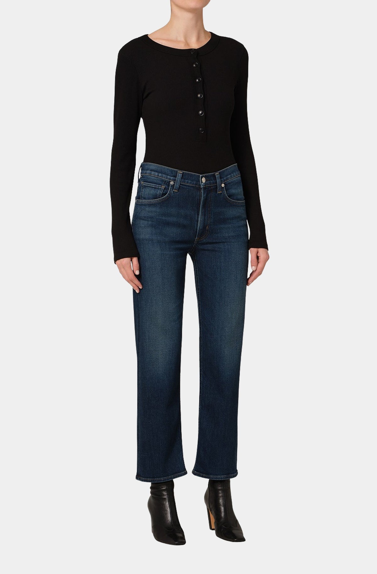 Palma Straight (Clean Hem) Jean