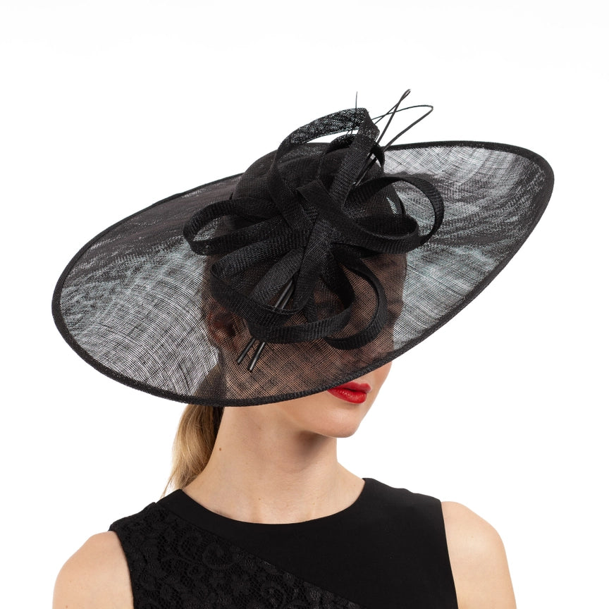 Sinamay Loop Bonded On Sinamay Base Fascinator