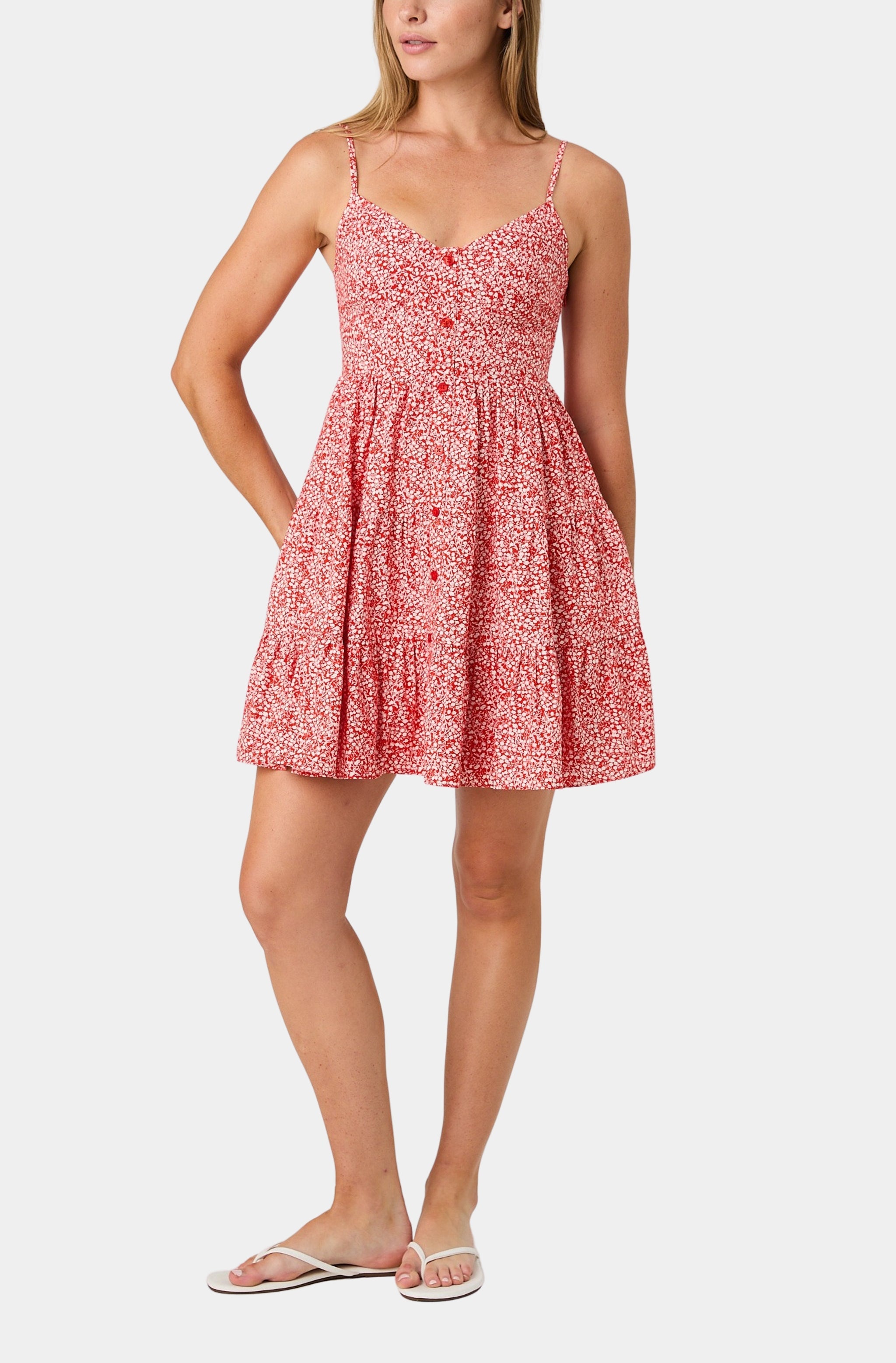 Blaire Cotton Agnes Floral Mini Dress