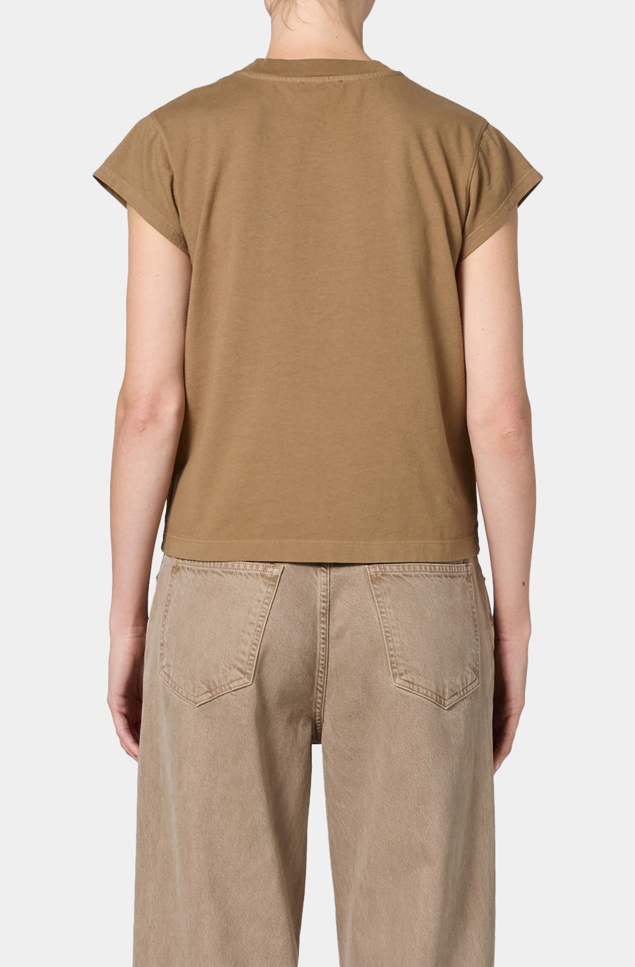 Long Line Bryce Cap Sleeve Tee