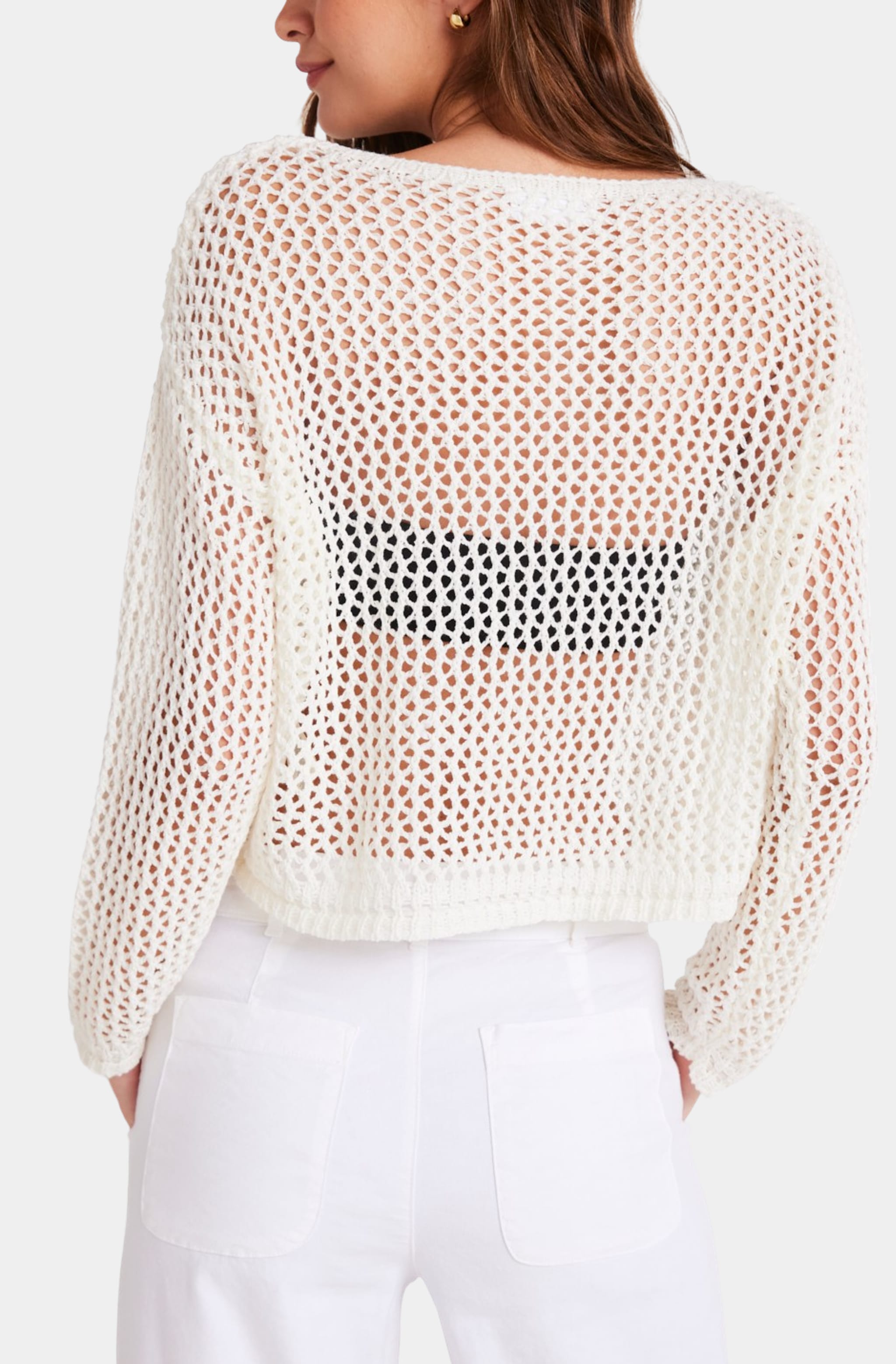 Relaxed Dropped Shoulder Sweater