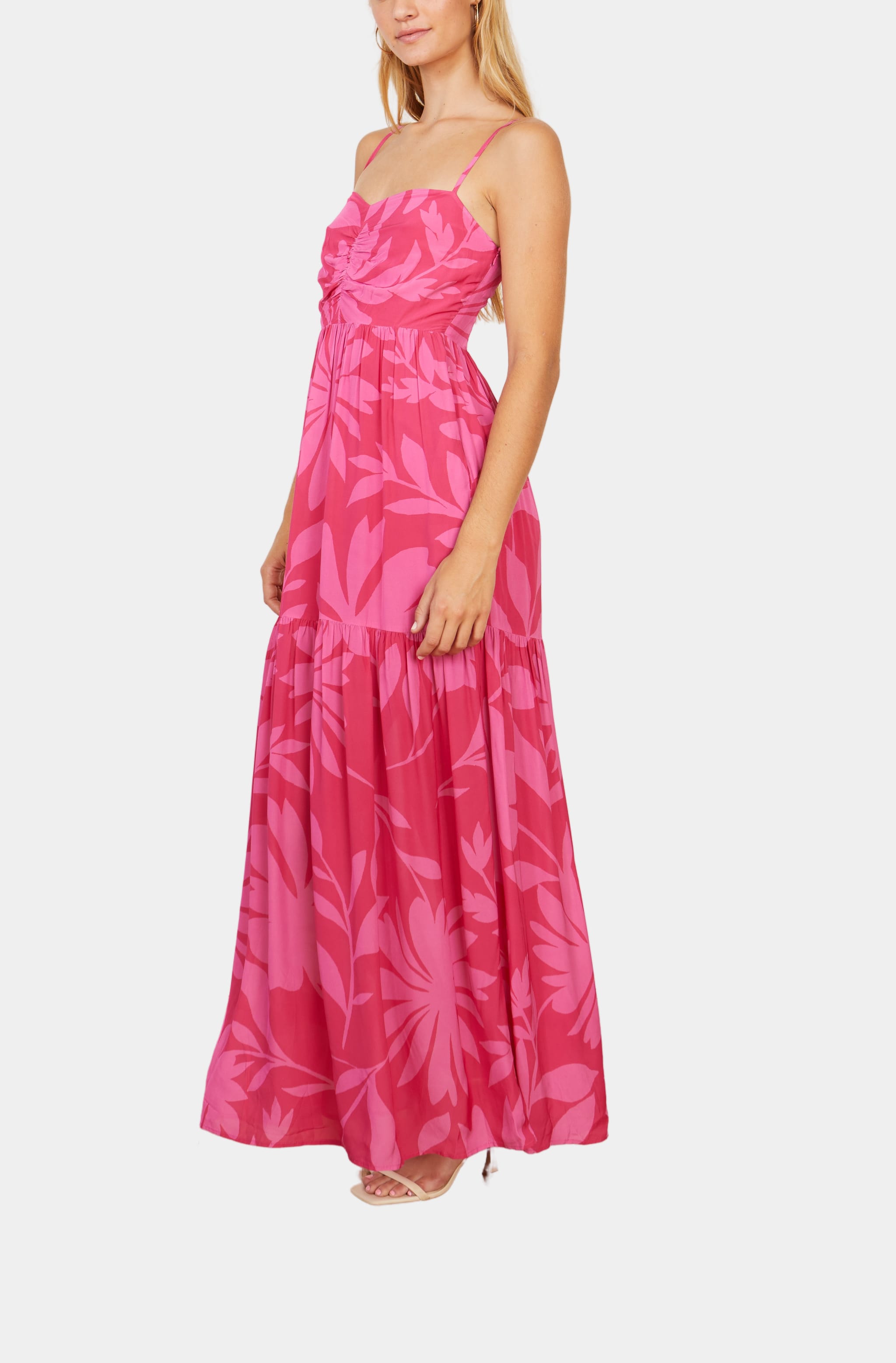 Marigold Shadow Roses Dress