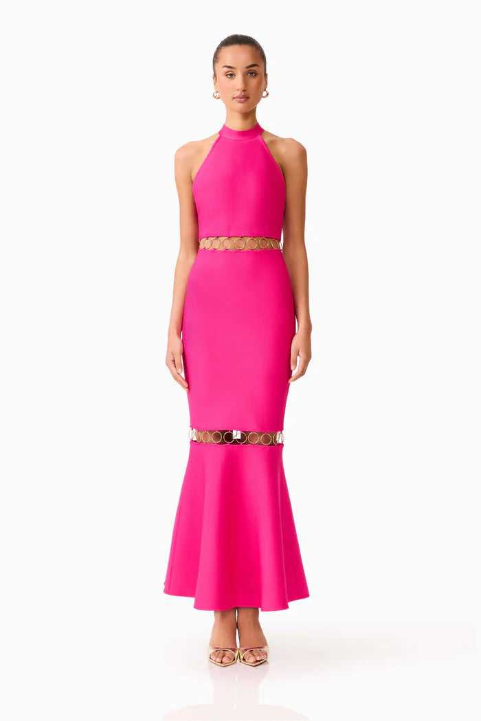 Naomi High Neck Gown