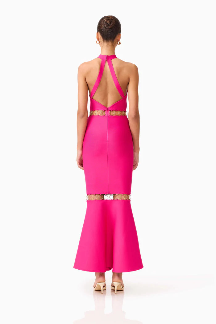 Naomi High Neck Gown