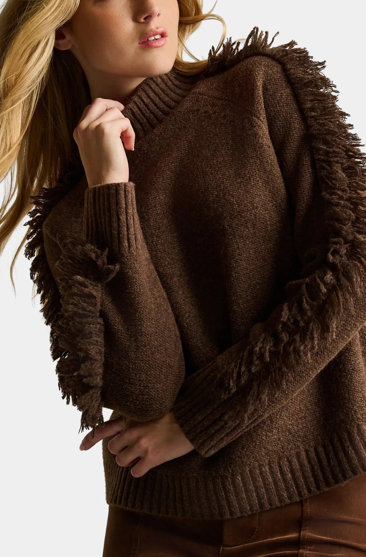 Fringe Benefits Sweater