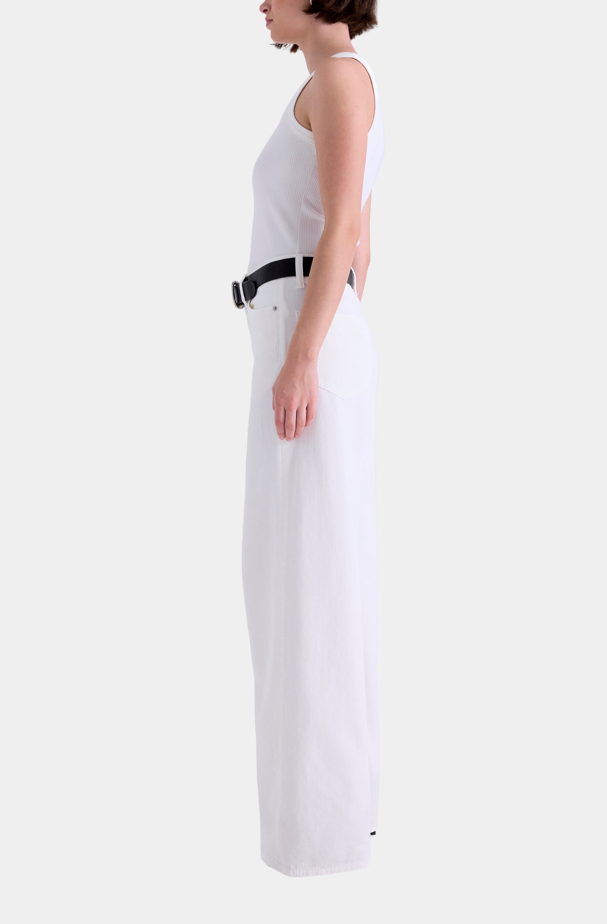 Sydney High Rise Linen Bowed Wide Leg