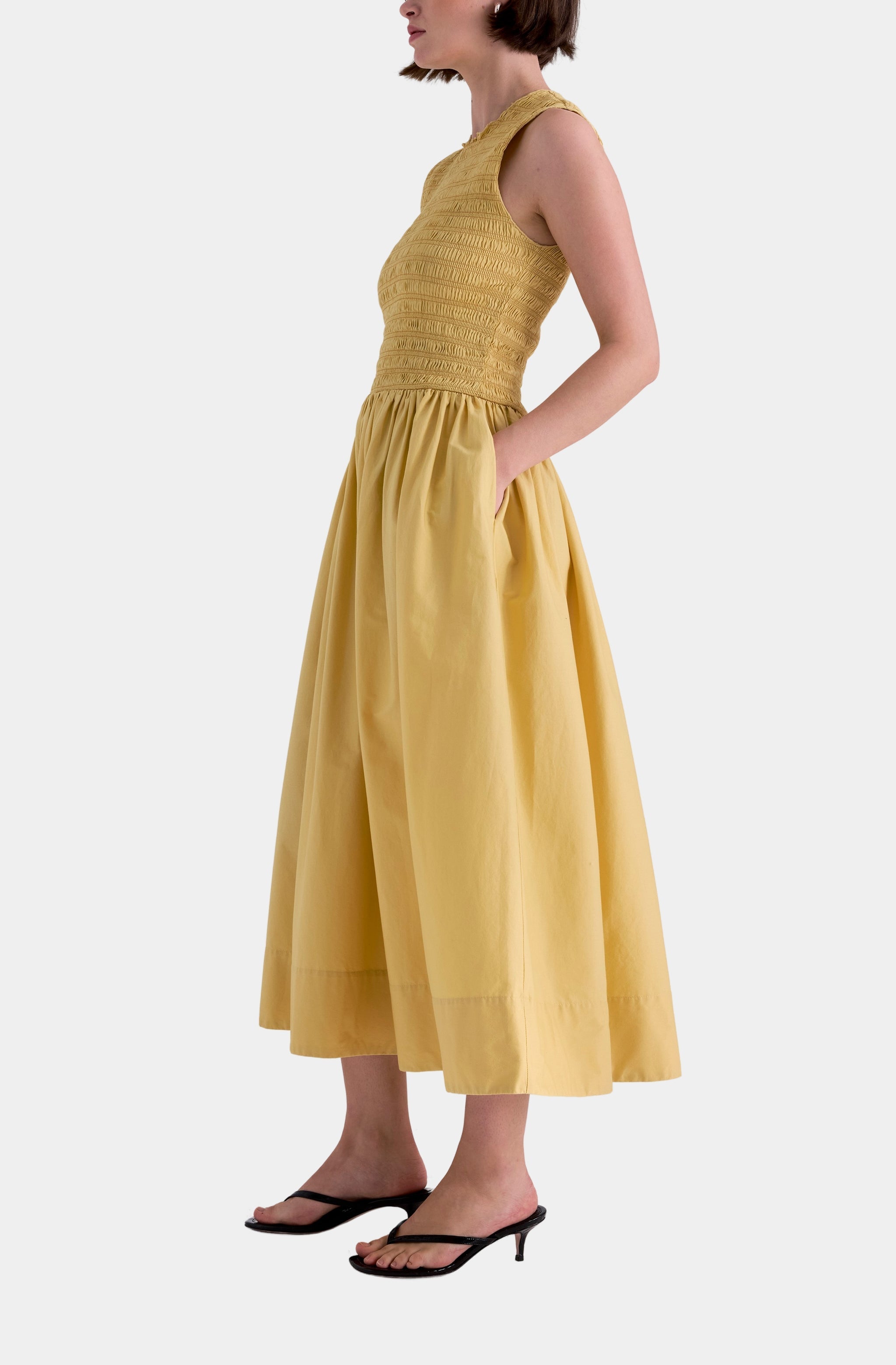 Gladys Smocked Bodice Dress