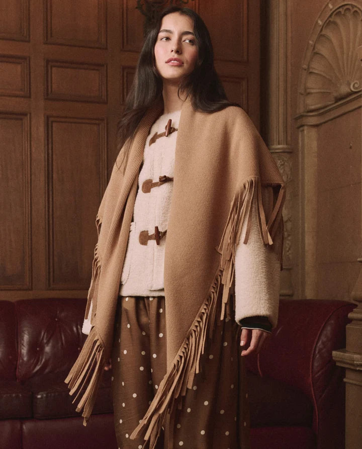 The Big Sweater Fringe Scarf