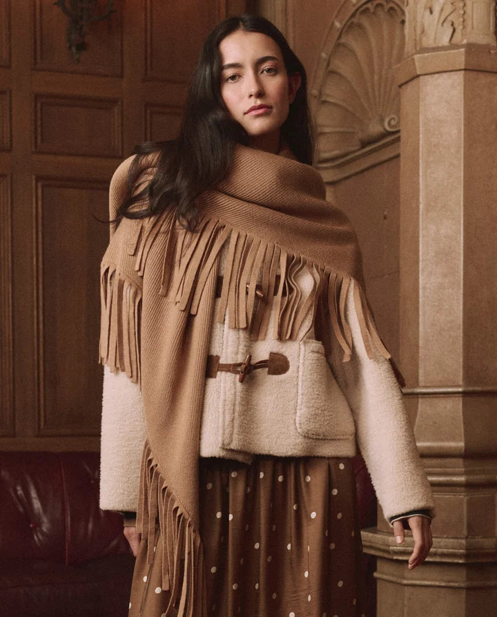 The Big Sweater Fringe Scarf